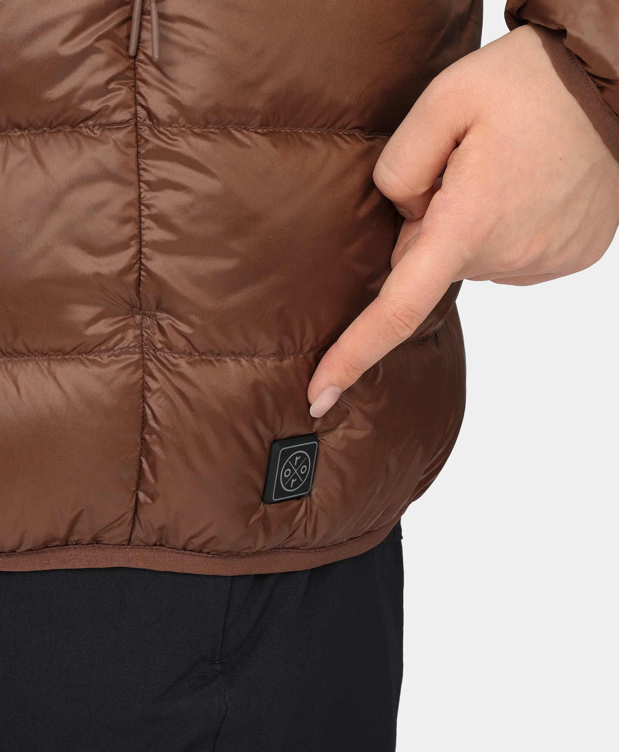 Aero Women's 4-Zone Packable Heated Down Jacket - Image 9