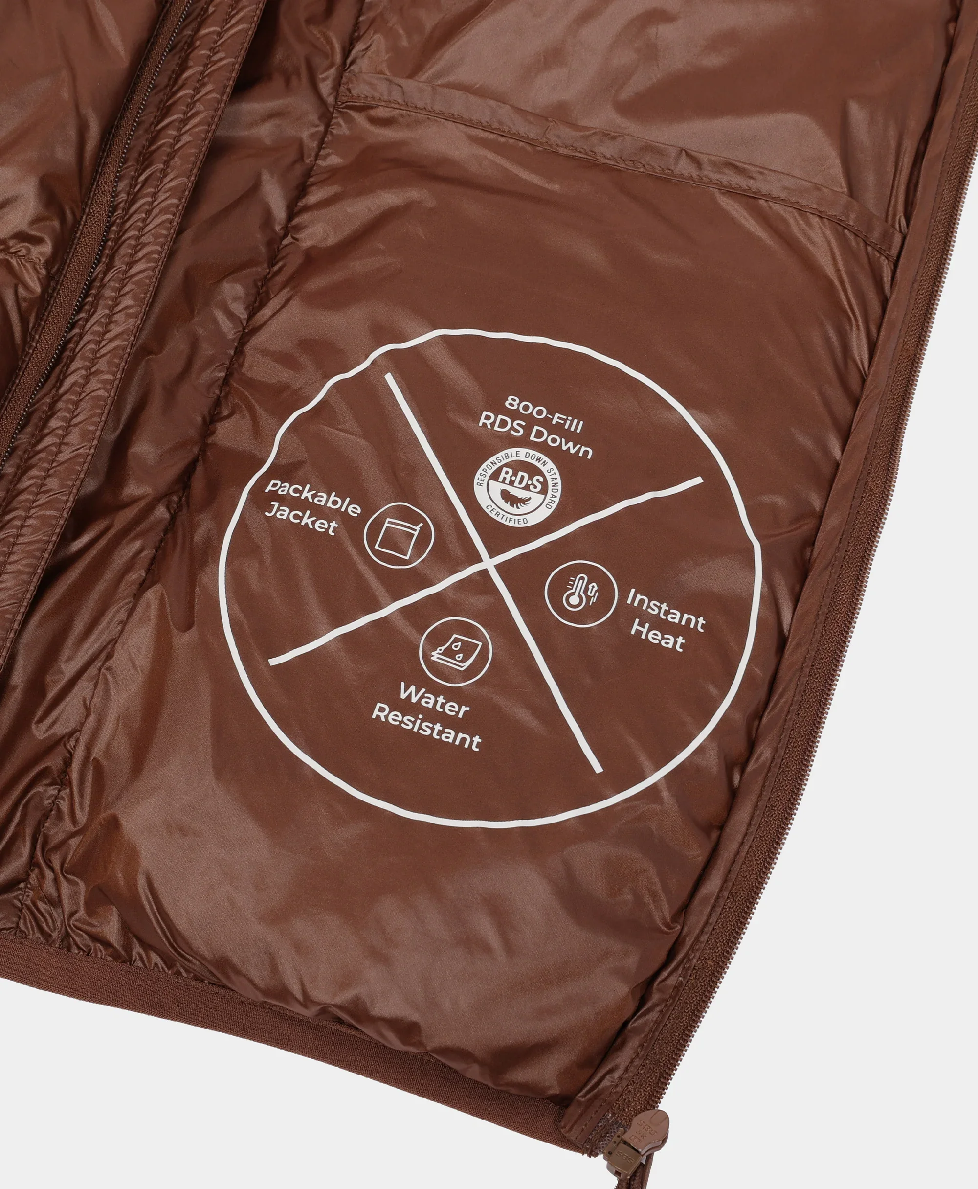 Aero Women's 4-Zone Packable Heated Down Jacket - Image 10