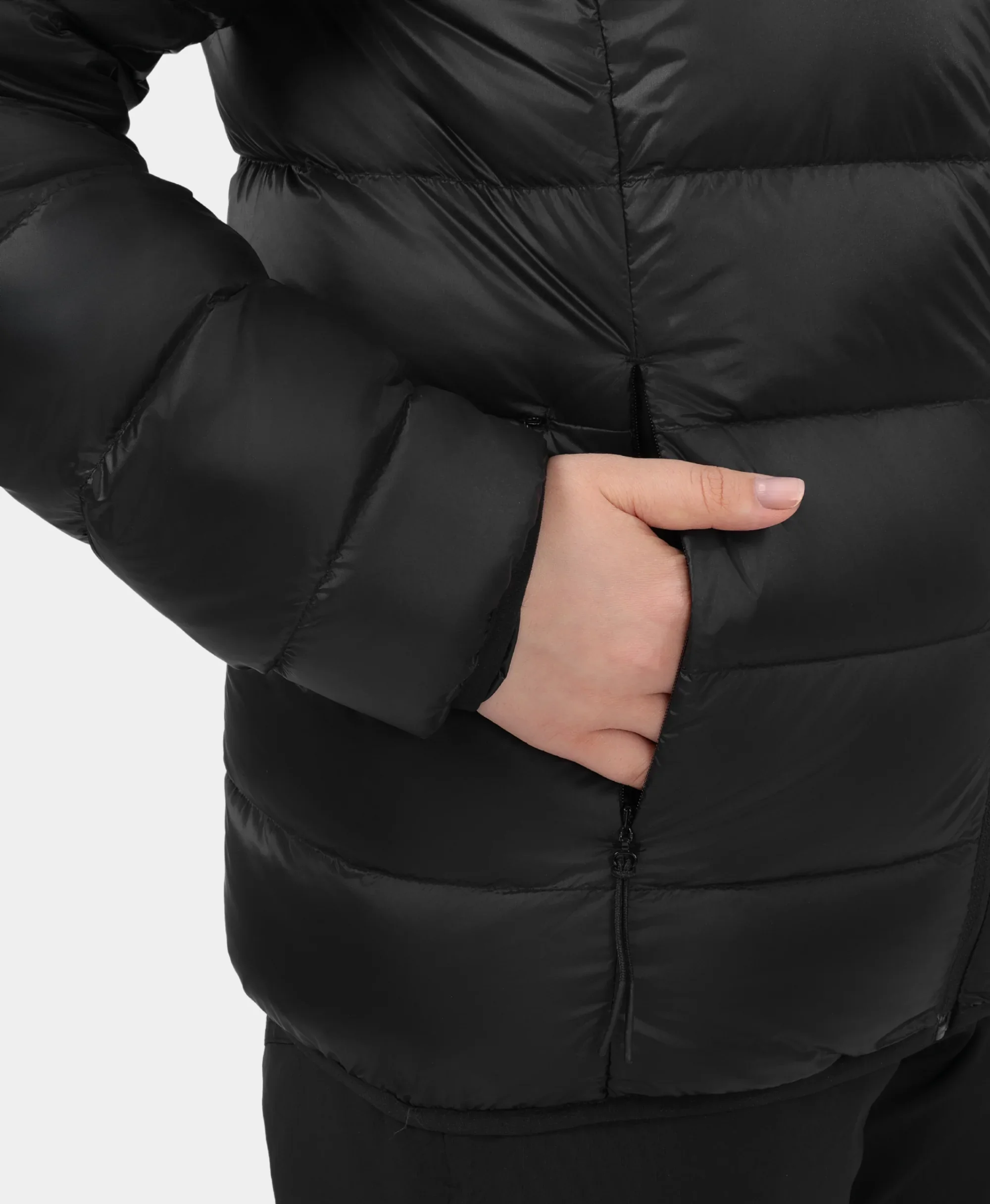 AeroPro Women's 8-Zone Packable Heated Down Jacket - Image 12