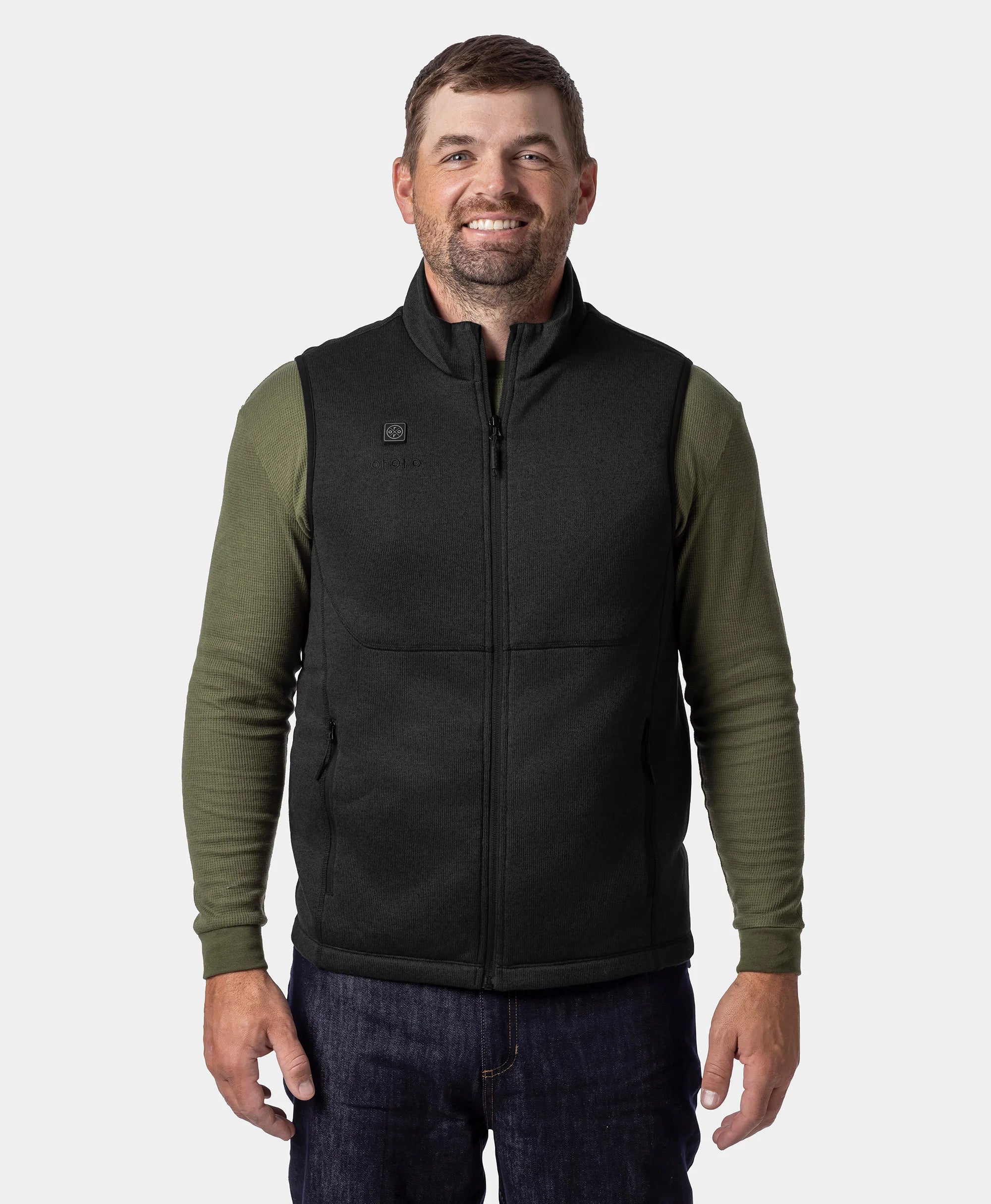 Augusta Tournament Men's 4-Zone Heated Sweater Fleece Vest (Apparel Only) - Image 12