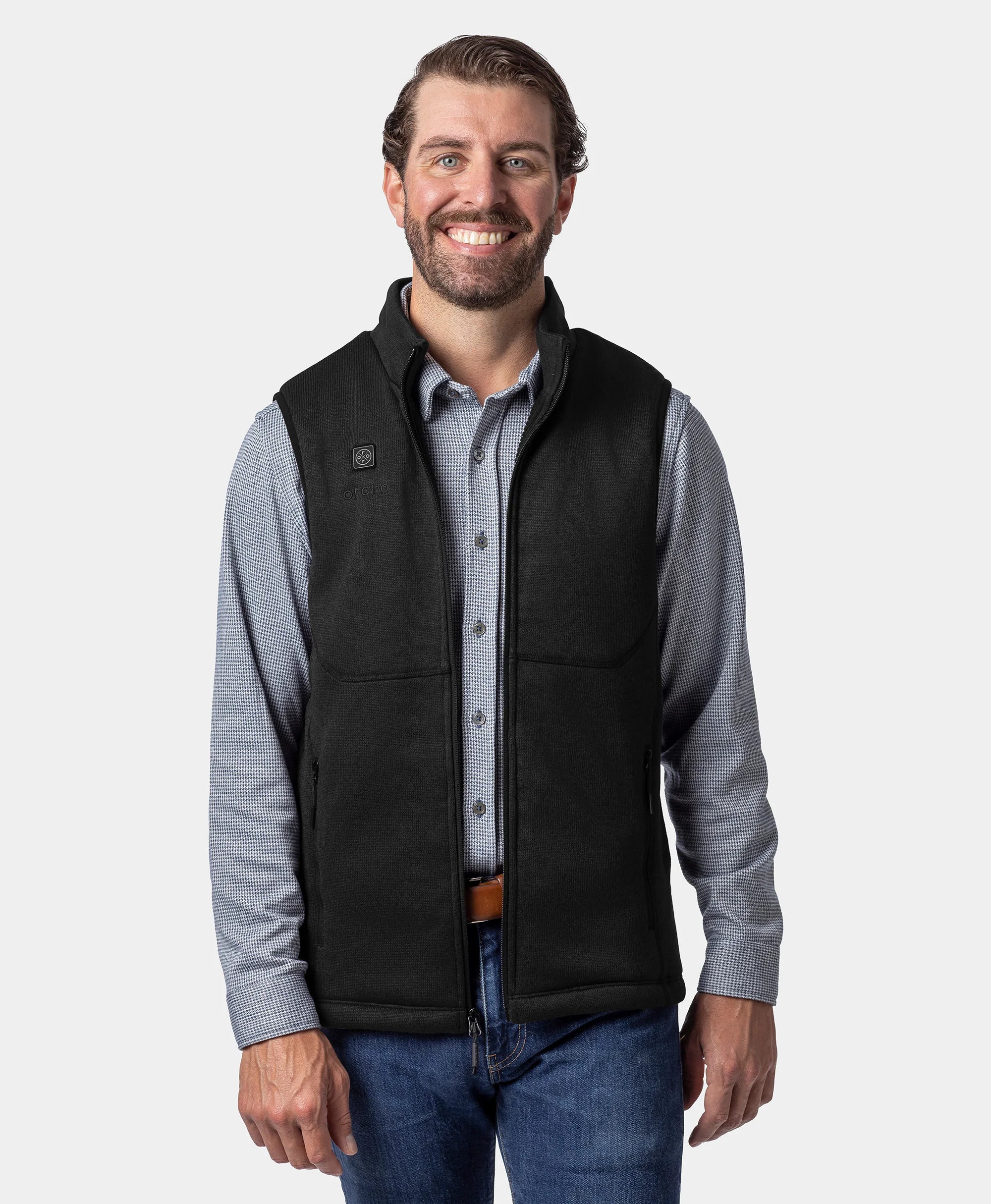 Augusta Tournament Men's 4-Zone Heated Sweater Fleece Vest (Apparel Only) - Image 16