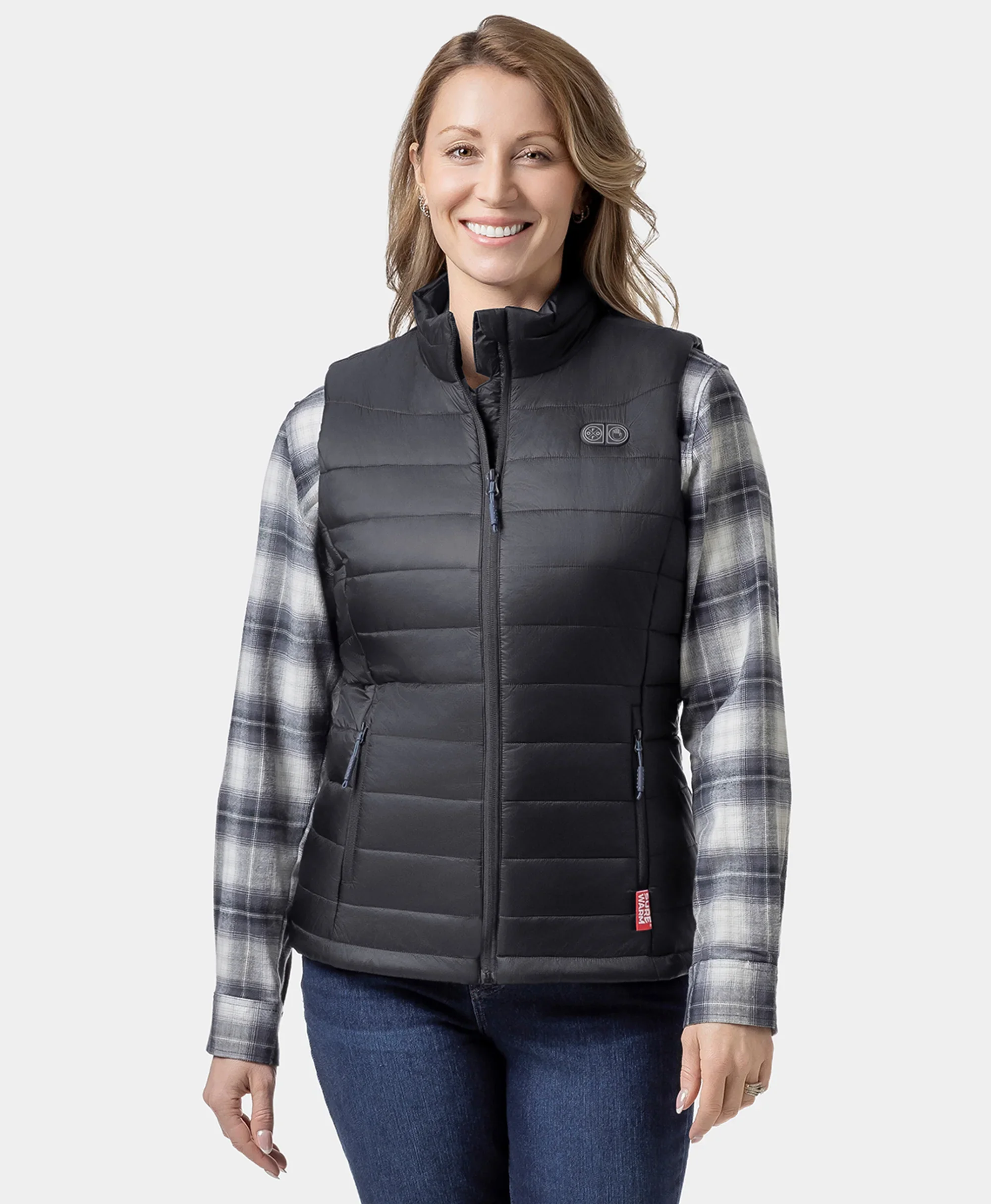 (Open-box) SureWarm® Women's 7-Zone Dual-Control Classic Pro Heated Vest (Battery Set Not Included) - Image 6