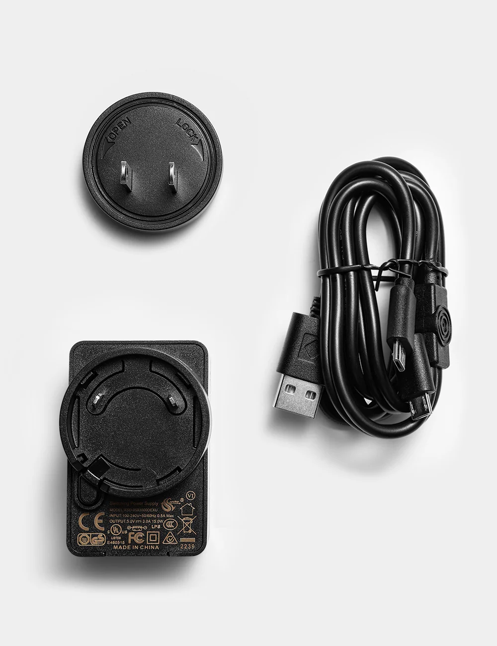 (Open-box) Dual Battery Charger & Cable for B22A Battery (for Gloves/Mittens/Scarf 2.0)