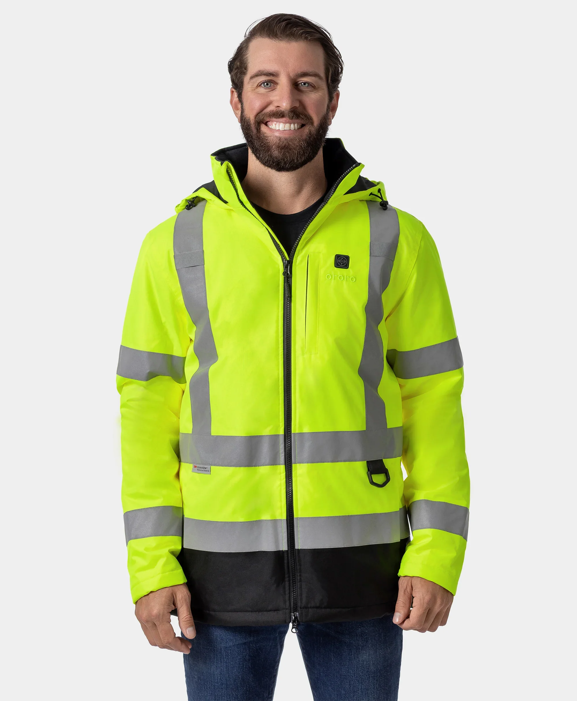 Flagstaff Men's Heated High-Visibility Jacket (Final Sale)