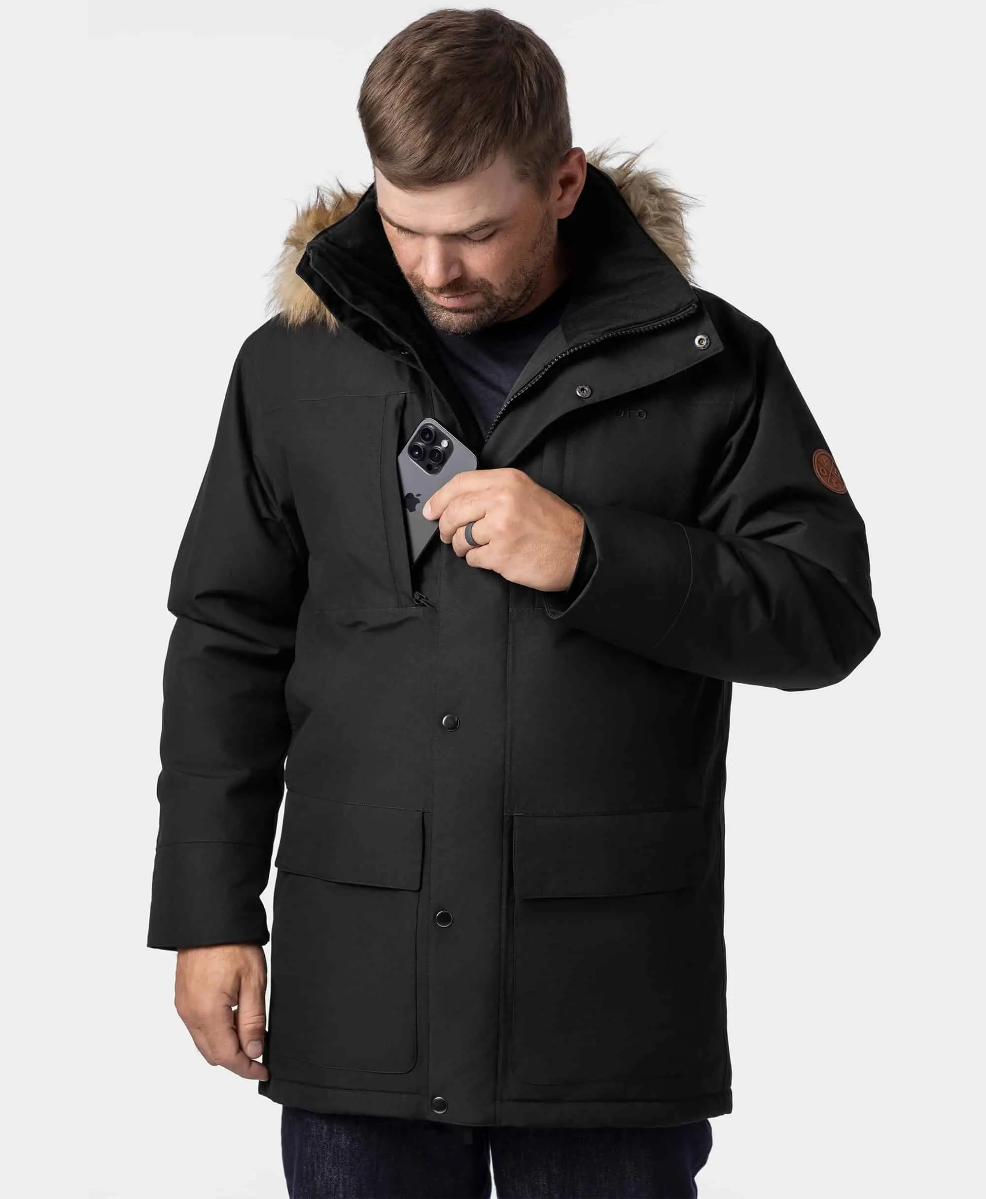 Gstaad Men's Waterproof Heated Parka - Image 11