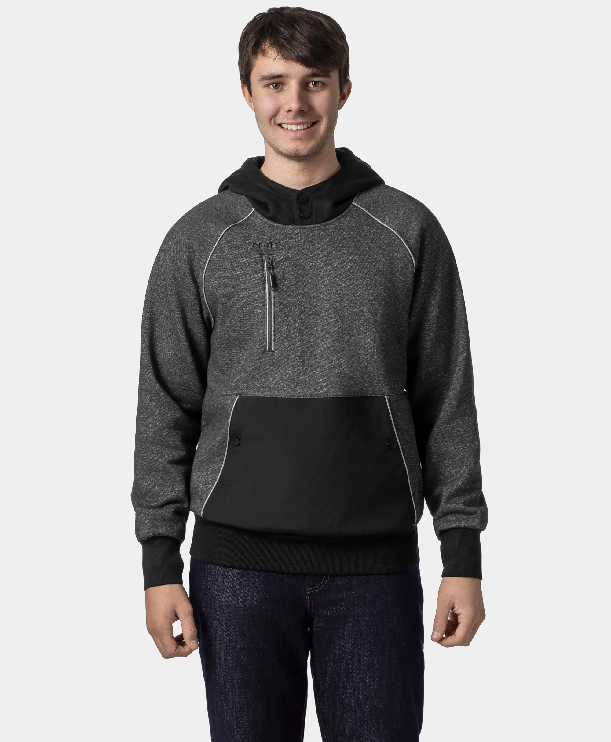 Indy Unisex 6-Zone Dual-Control Heated Hoodie Pullover (Apparel Only) - Image 4
