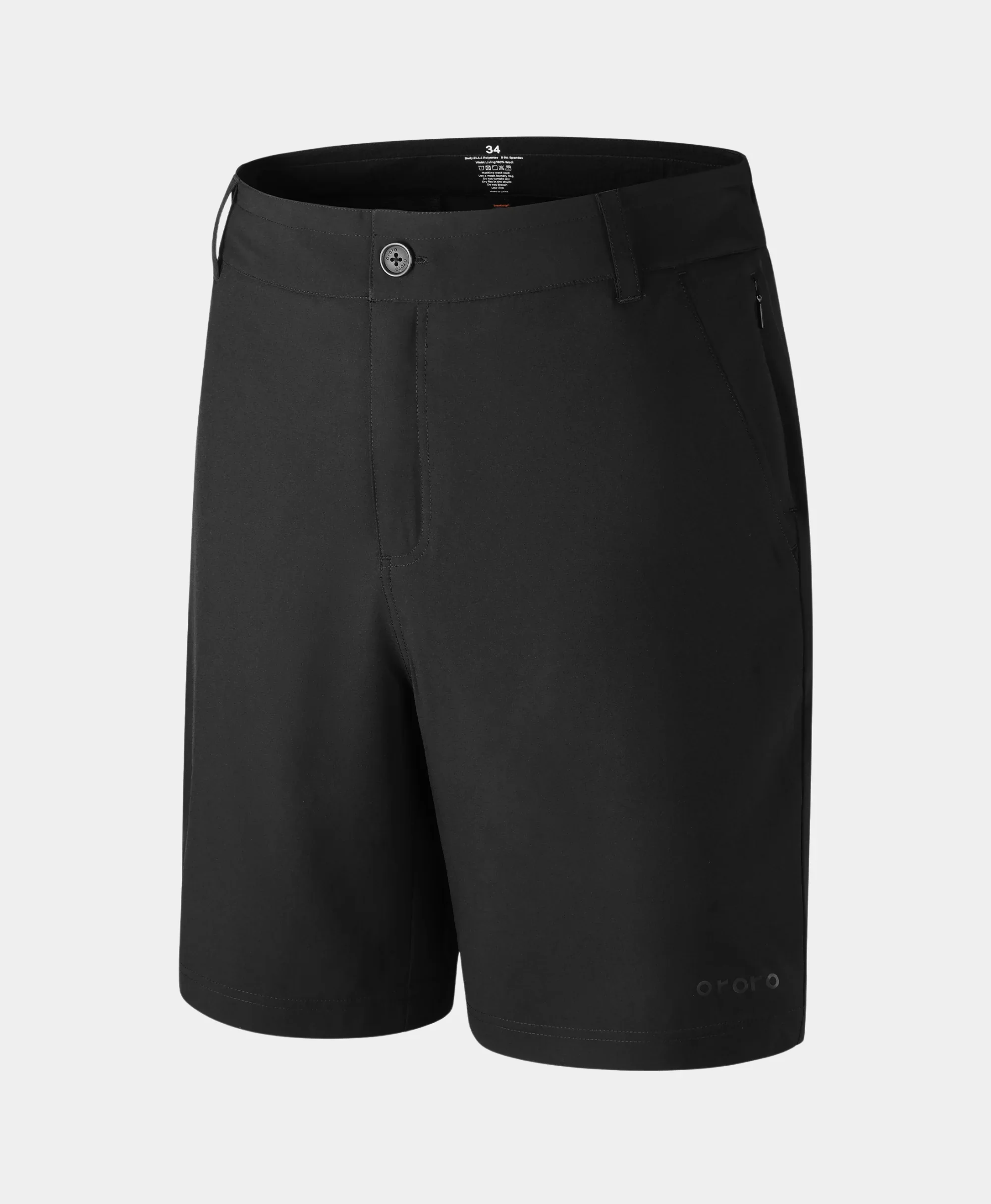 Men's 8" Quick Dry Shorts w/ Wool-lined Waistband - Image 4