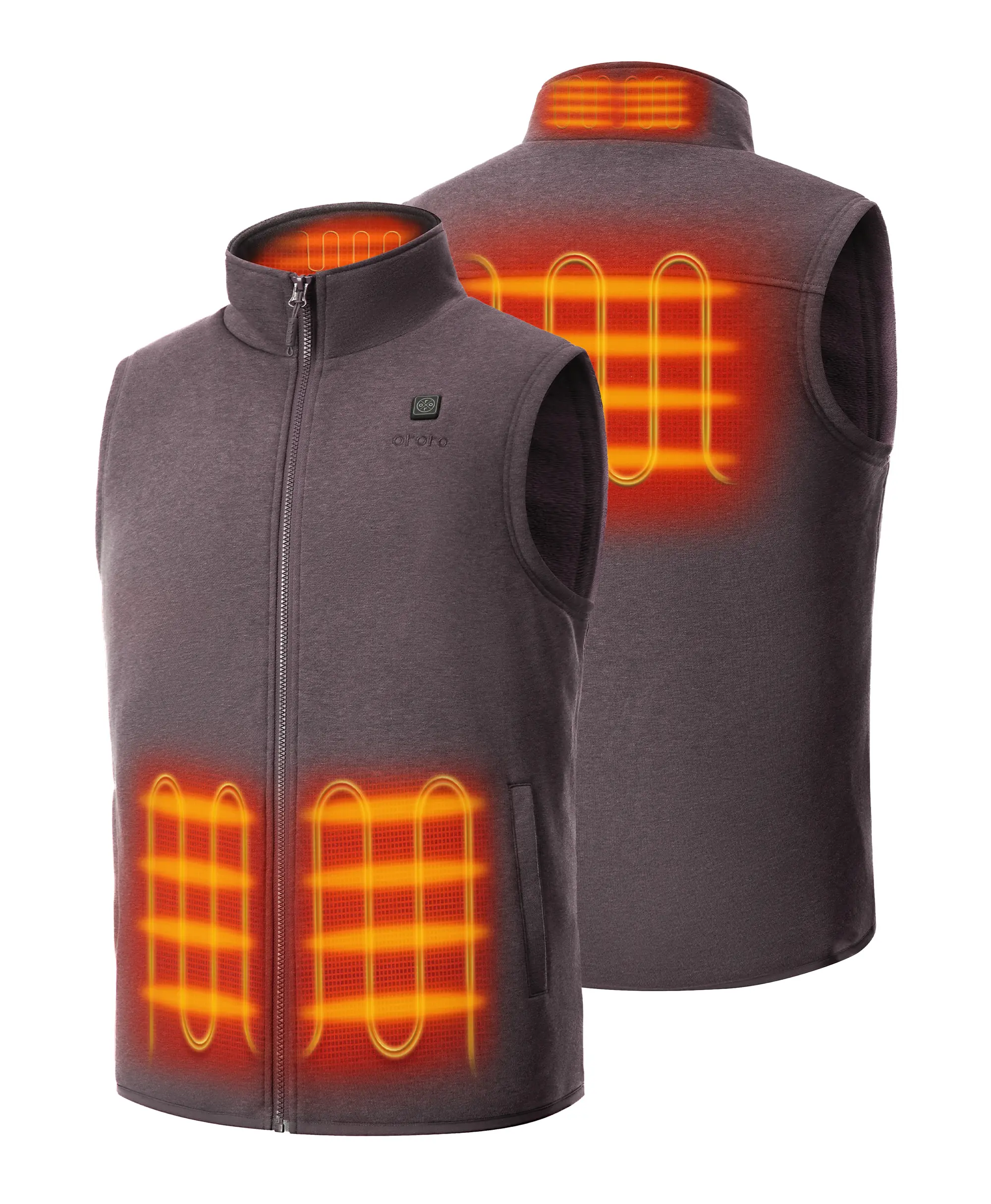 Men's Heated Fleece Vest - Image 27