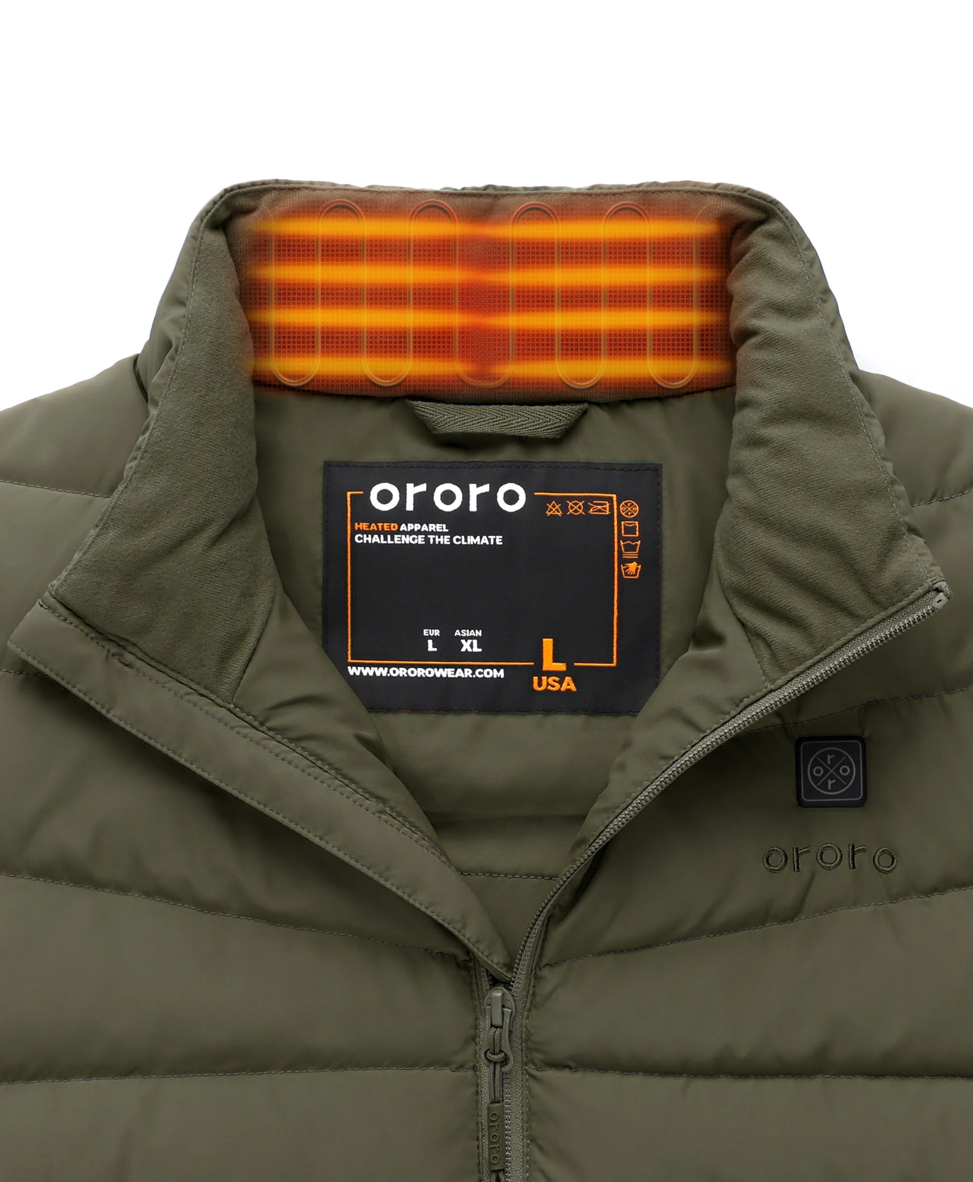 Men's Heated Lightweight Down Vest (Final Sale) - Image 30