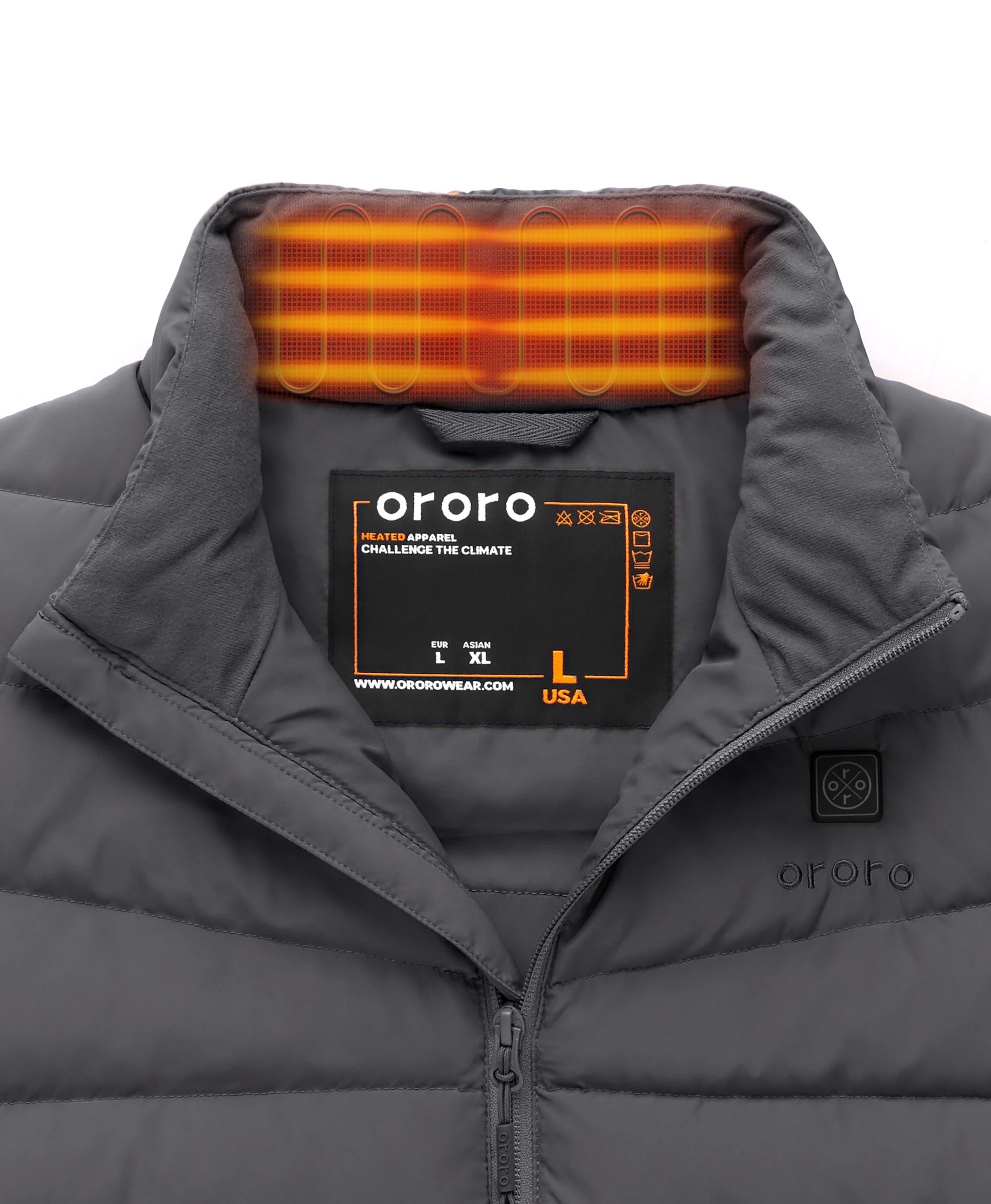 Men's Heated Lightweight Down Vest (Final Sale) - Image 7