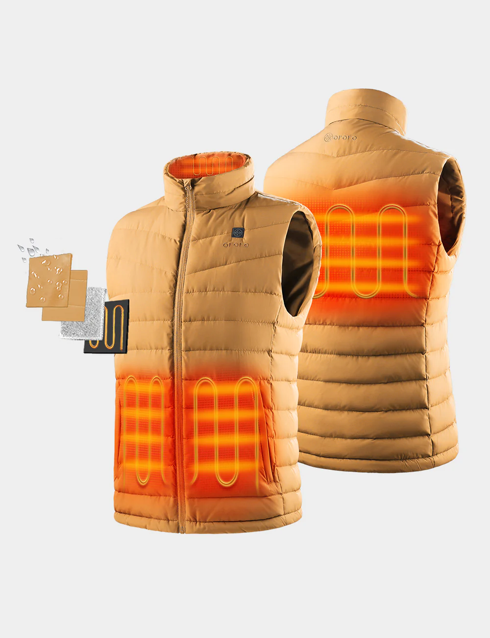 Men's Heated Lightweight Down Vest (Final Sale) - Image 38