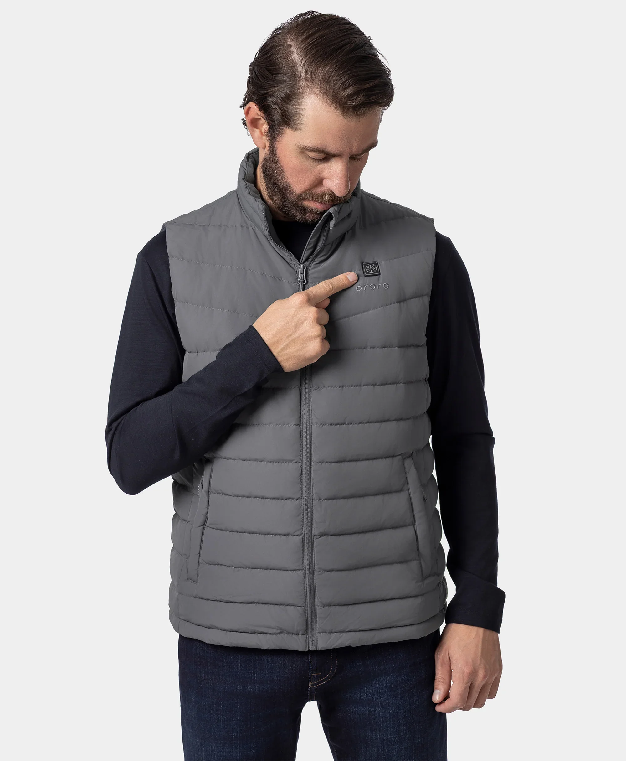 Men's Heated Lightweight Down Vest (Final Sale) - Image 5