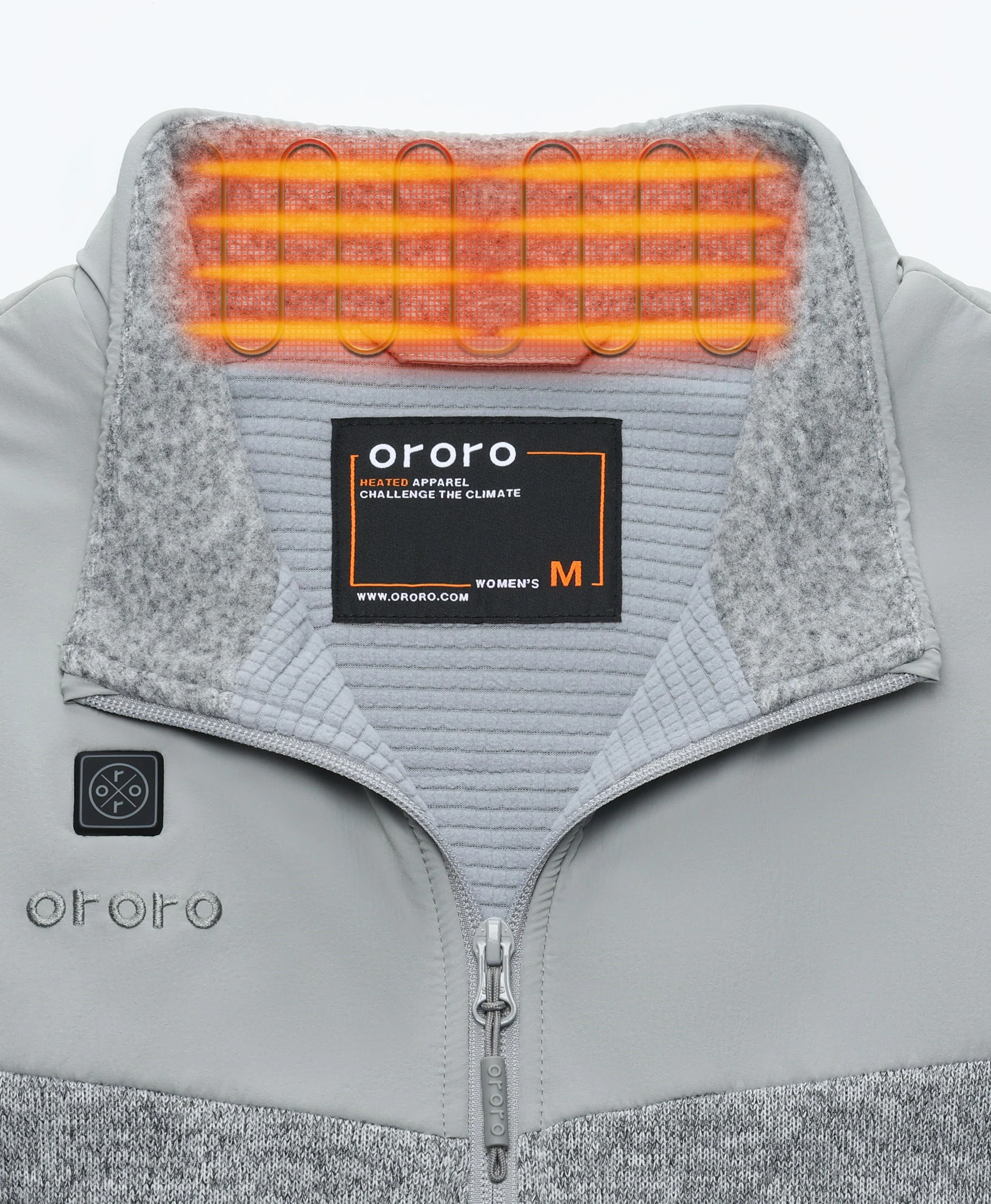 Augusta Women's Heated Sweater Fleece Vest - Image 18