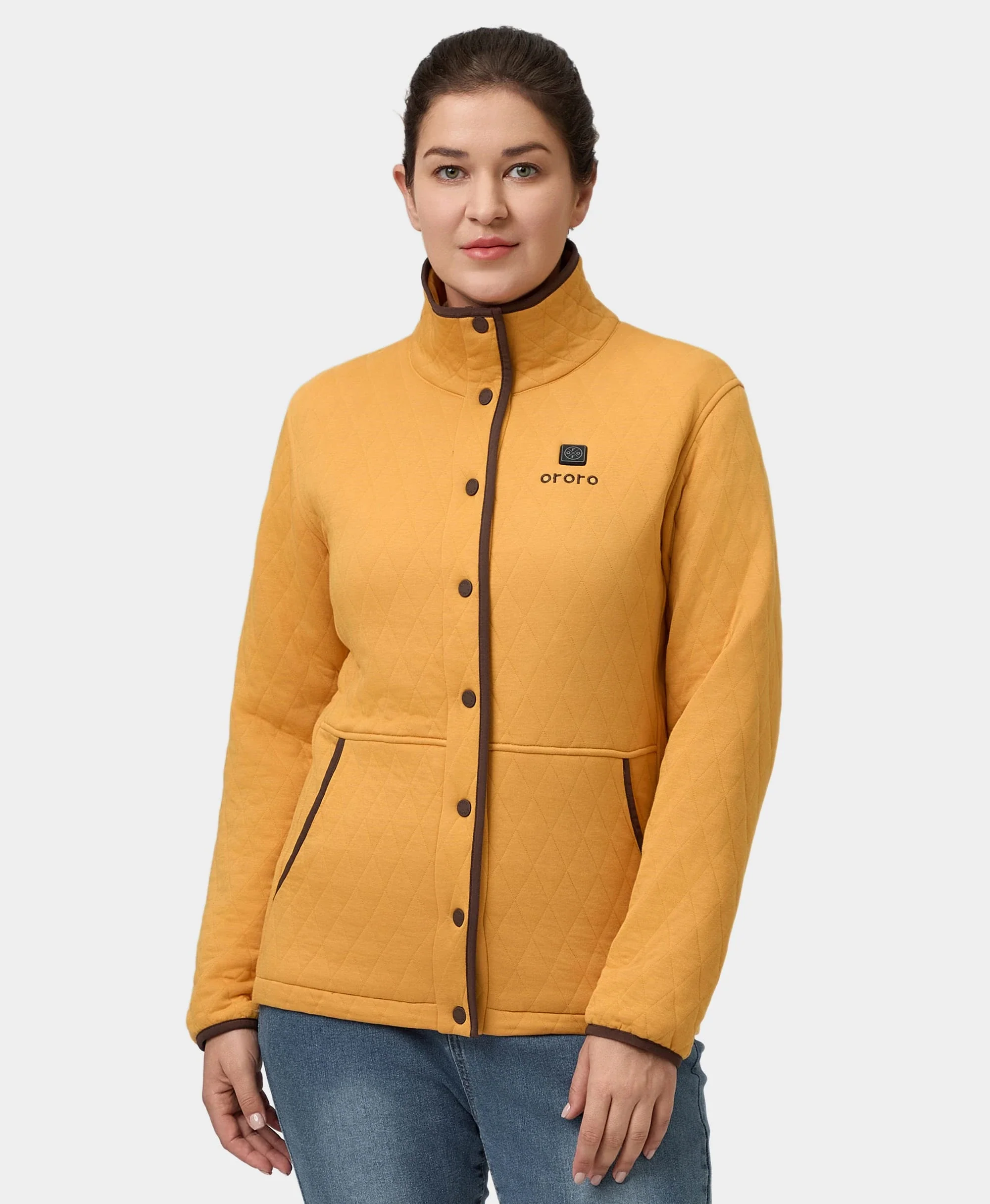 (Open-box) Chalet Women's Heated Quilted Jacket (Battery Set Not Included) - Image 26