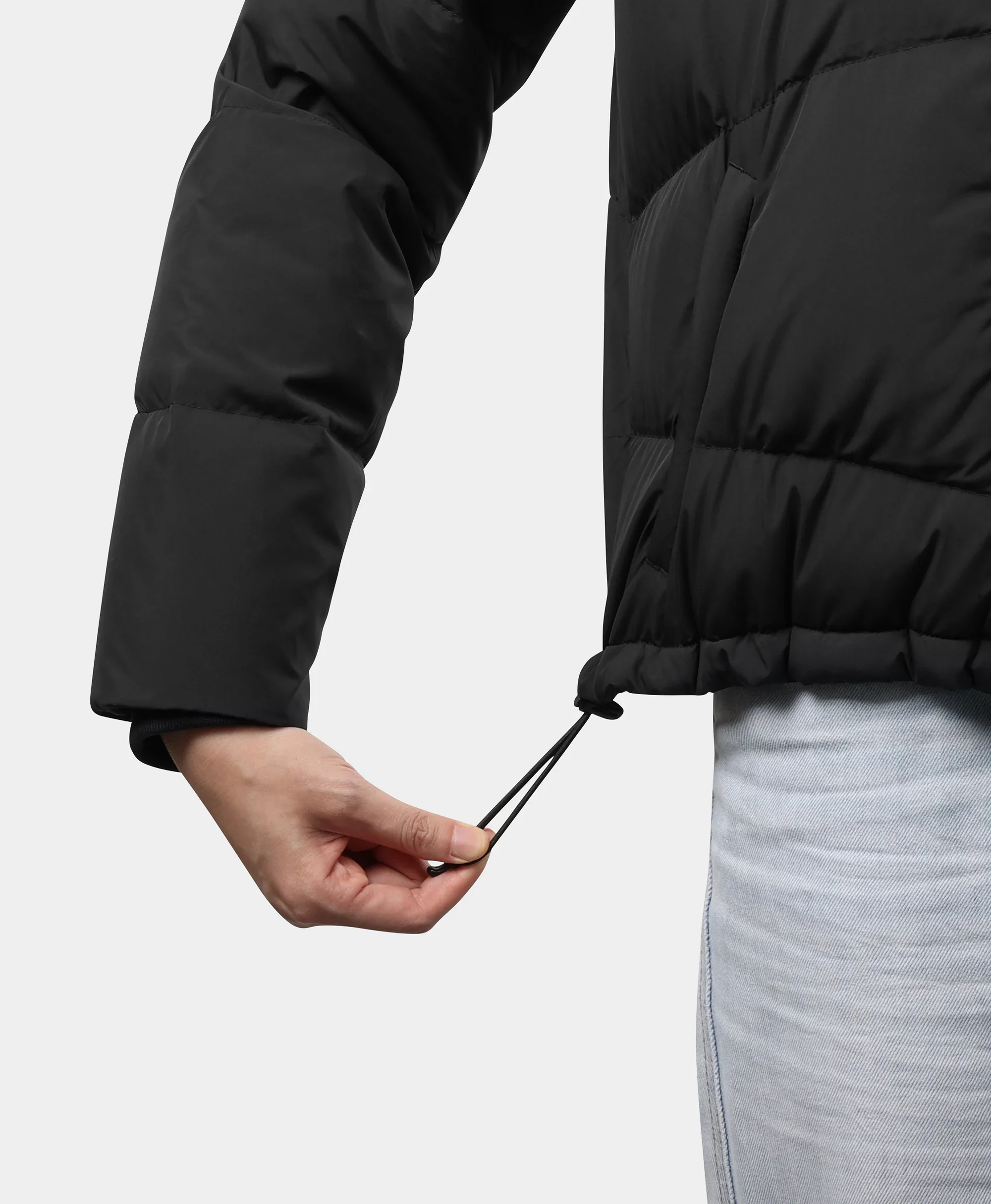 Cloudpop Women's 4-Zone Heated Puffer Down Hooded Jacket - Image 14