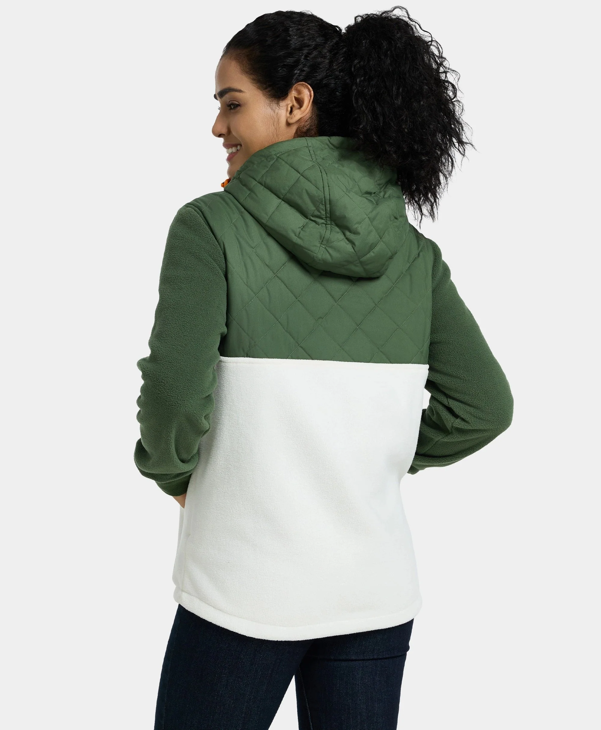 (Open-box) Daybreak Women's Colorblock Heated Anorak (Battery Set Not Included) - Image 4