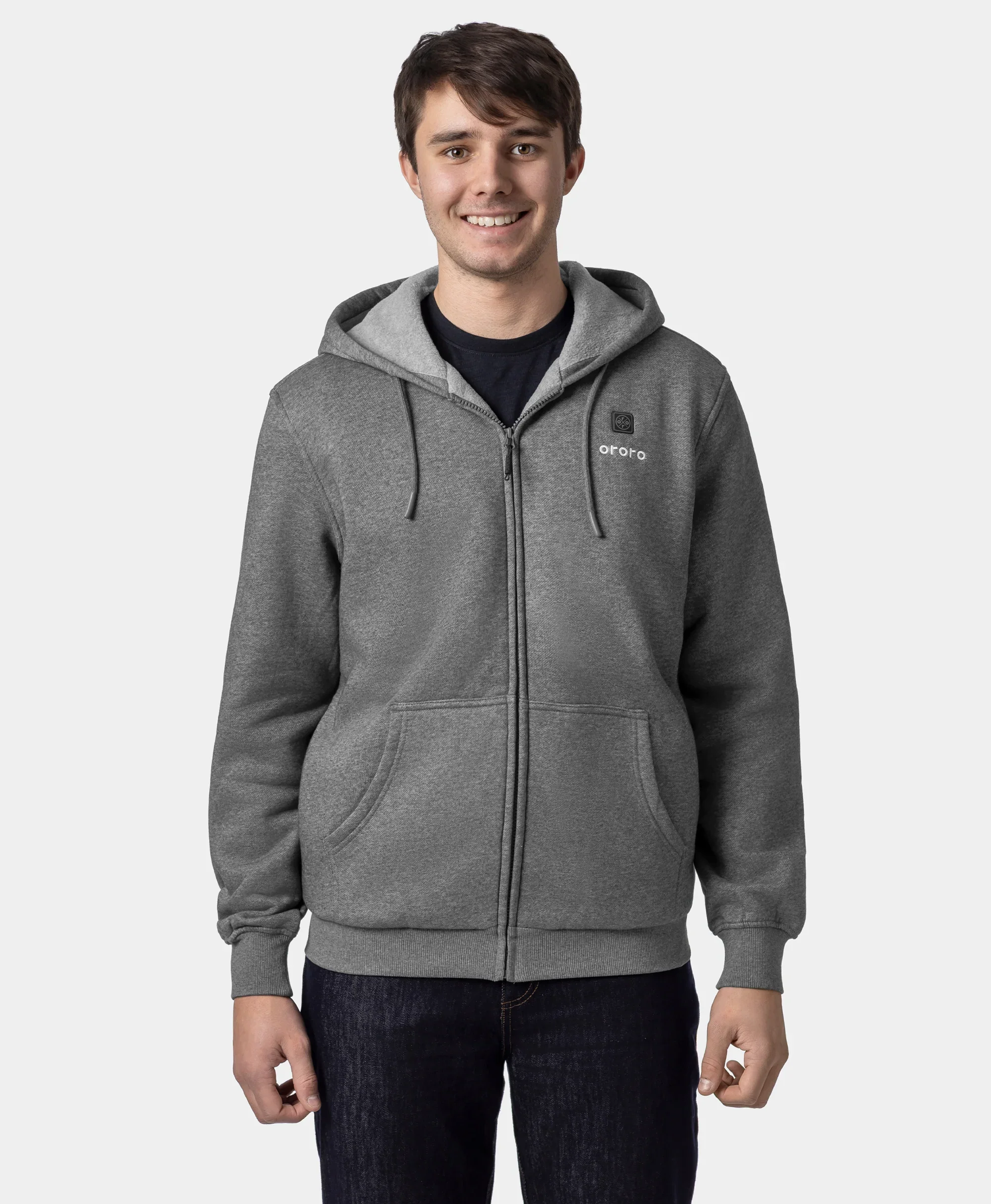 (Open-box) Element Unisex 4-Zone Fleece Heated Hoodie (Battery Set Not Included) - Image 12