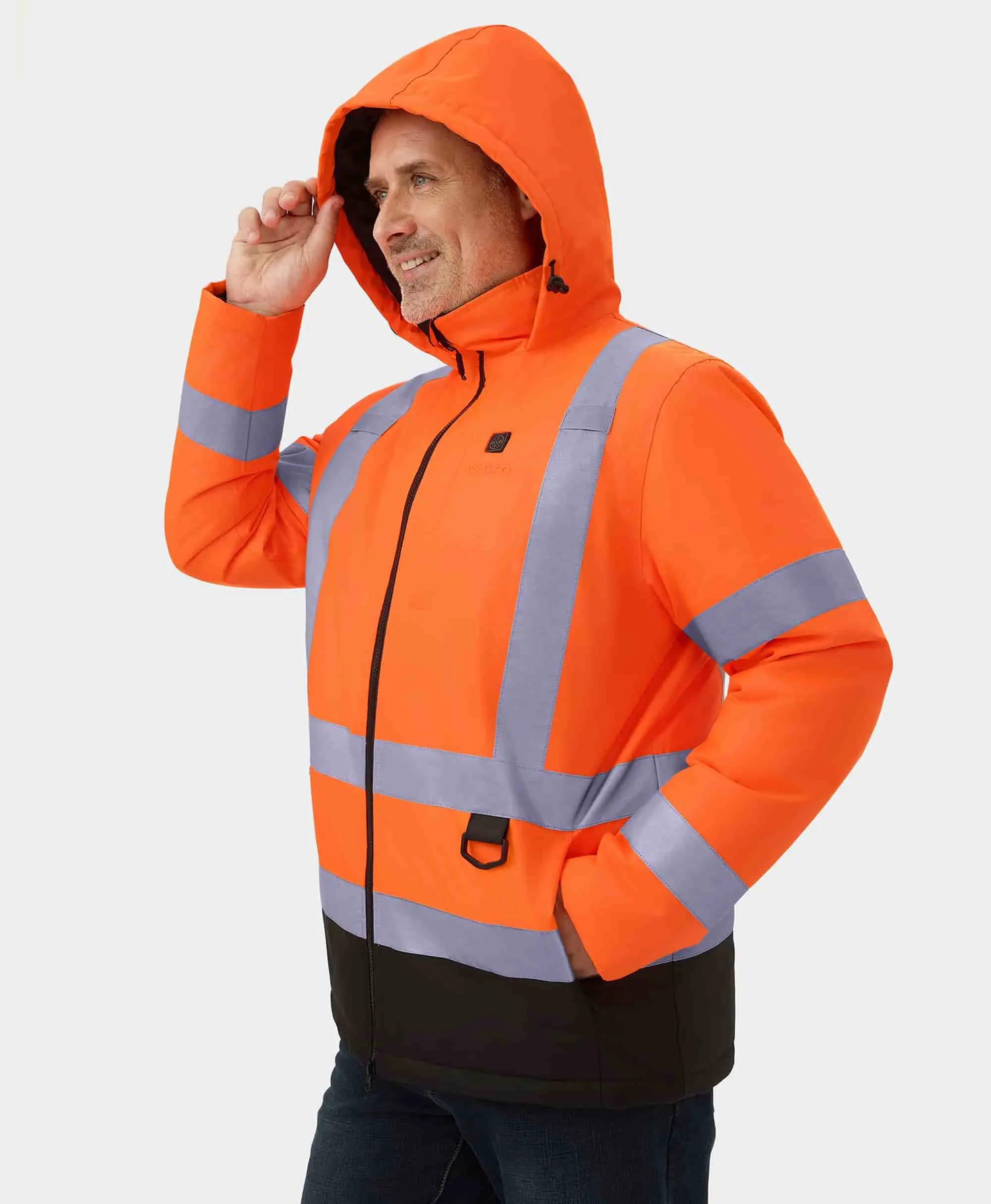(Open-box) Flagstaff Men's Heated High-Visibility Jacket (Battery Set Not Included) - Image 12