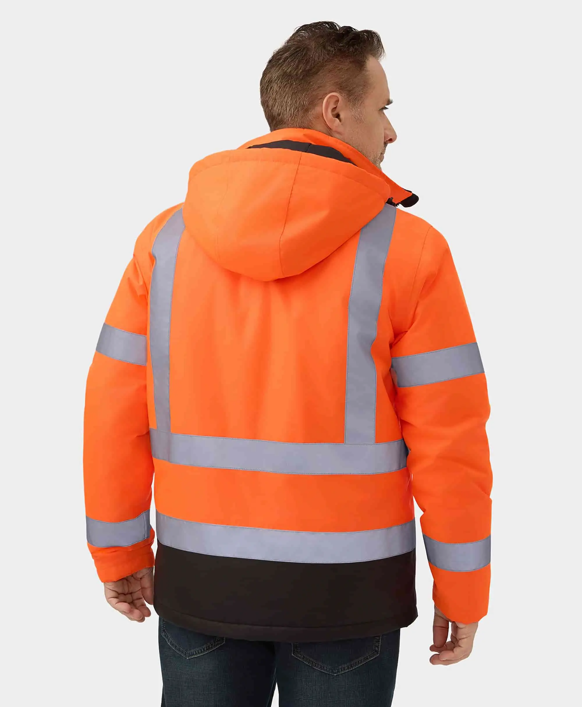 (Open-box) Flagstaff Men's Heated High-Visibility Jacket (Battery Set Not Included) - Image 13