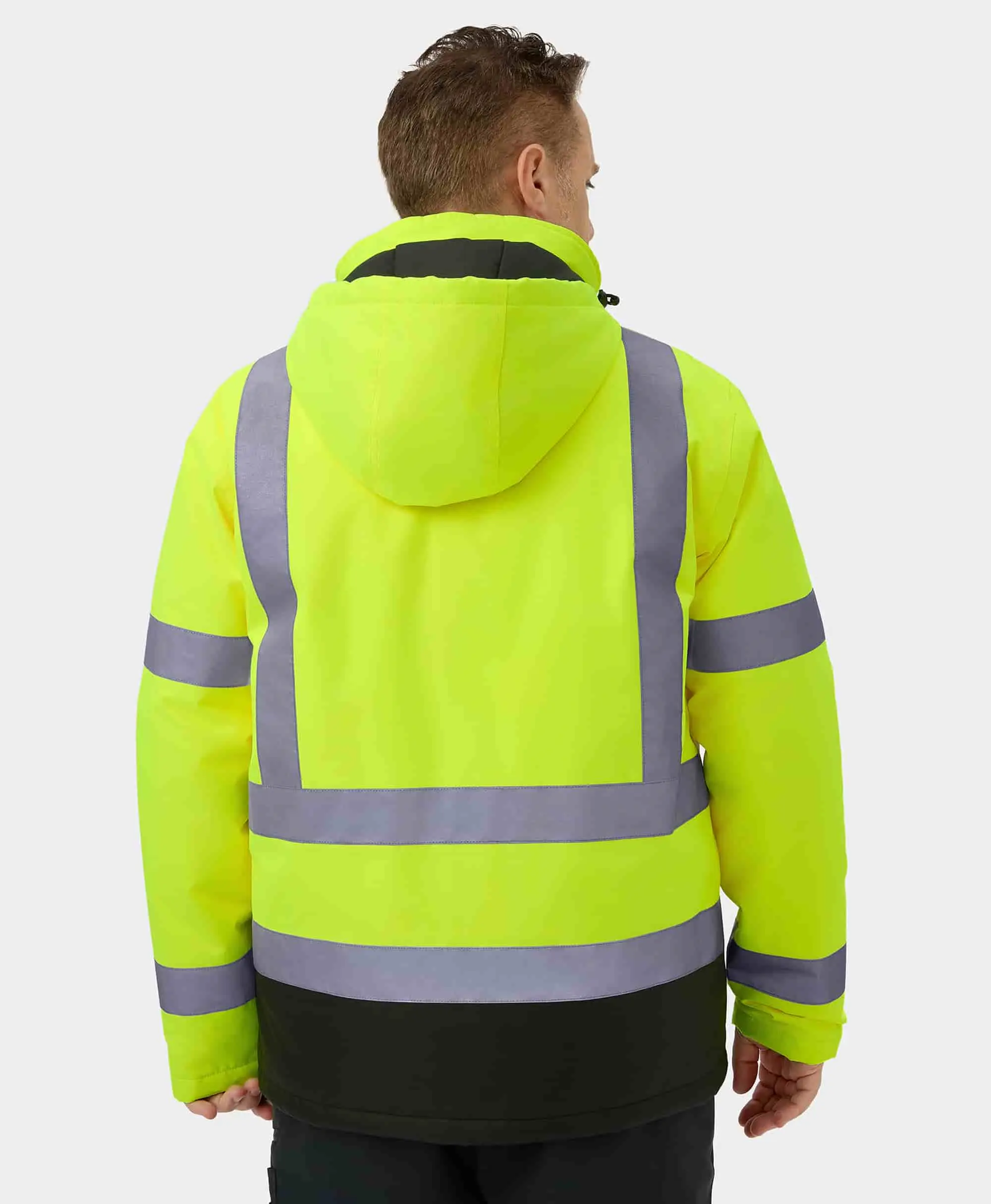 (Open-box) Flagstaff Men's Heated High-Visibility Jacket (Battery Set Not Included) - Image 4