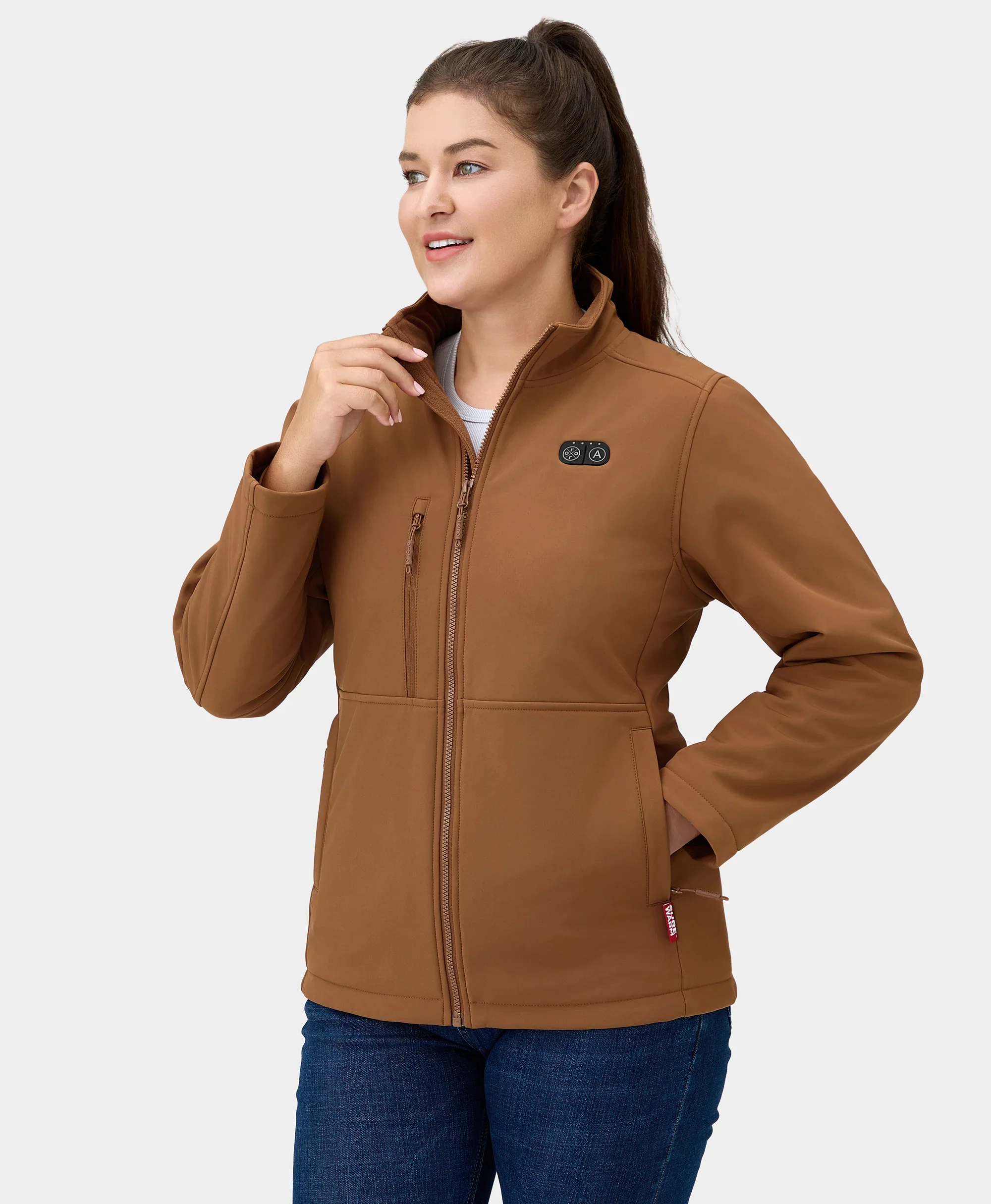 (Open-box) Maverick SureWarm® Women's 6-Zone Dual-Control Heated Softshell Jacket (Battery Set Not Included) - Image 39