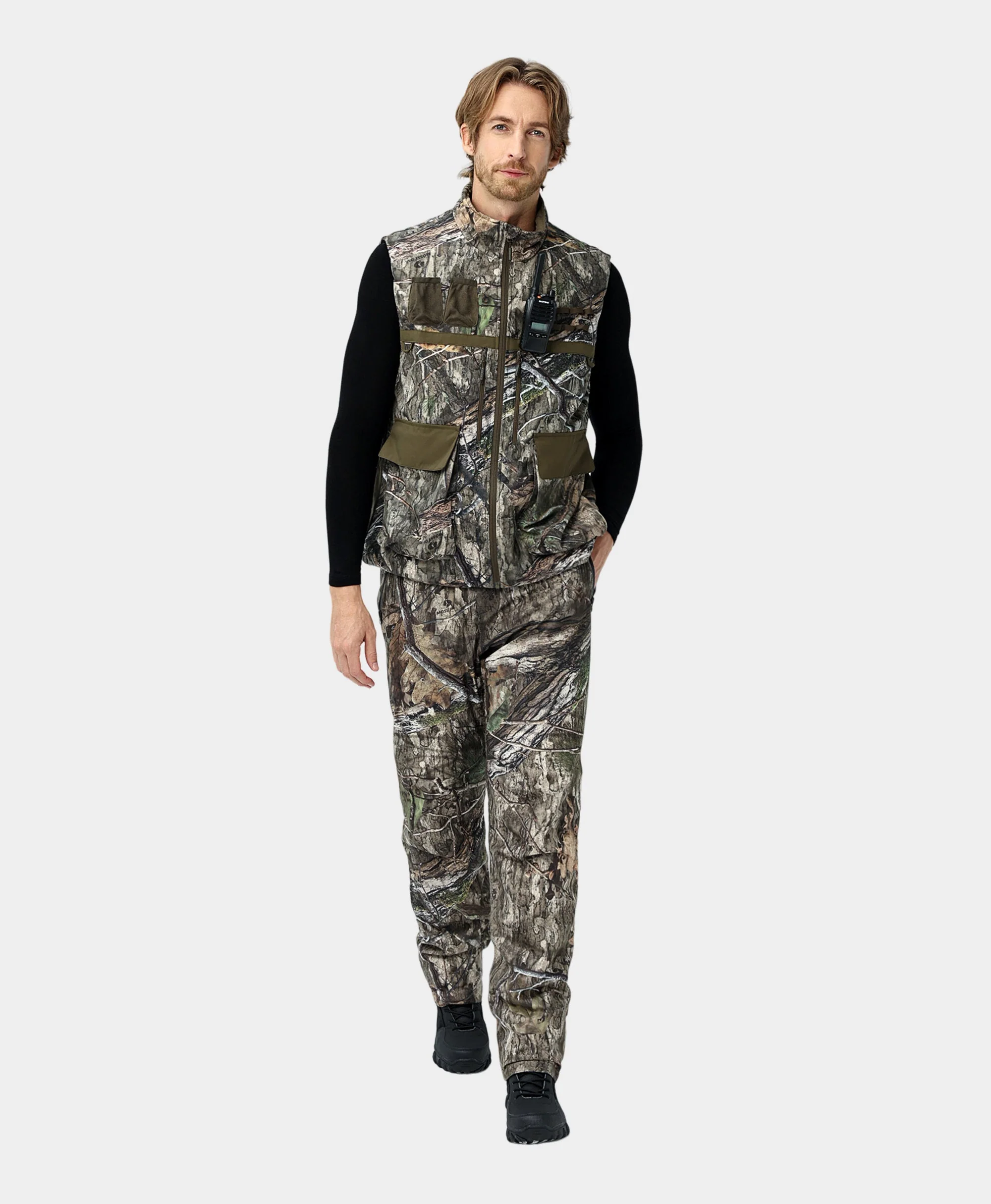 Men's Heated Hunting Pants, Mossy Oak® Country DNA Pattern (Apparel Only) - Image 7
