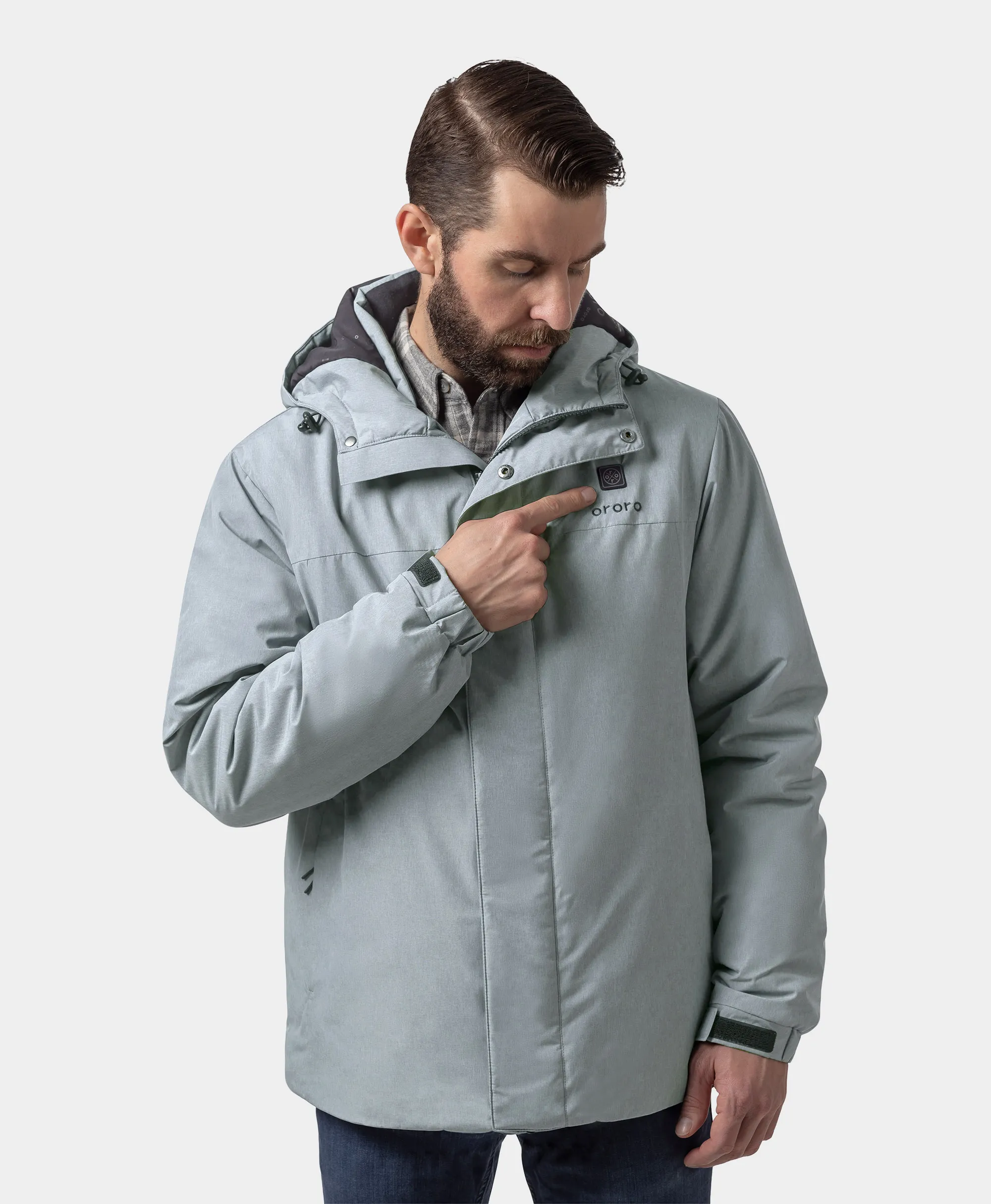 Men's Thermolite® Heated Padded Jacket (Final Sale) - Image 6