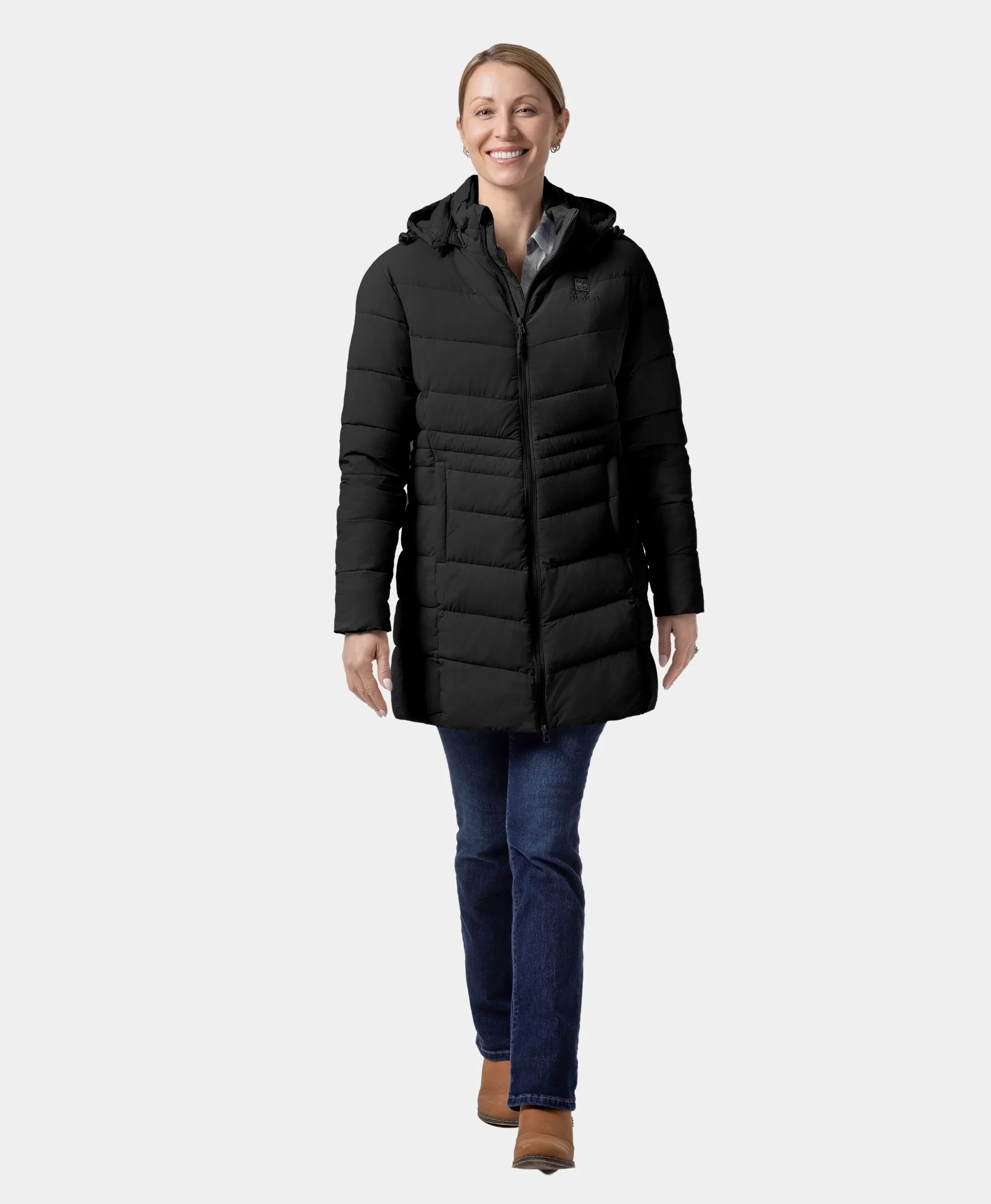 Parkside Women's 4-Zone Heated Puffer Parka Jacket - Image 16
