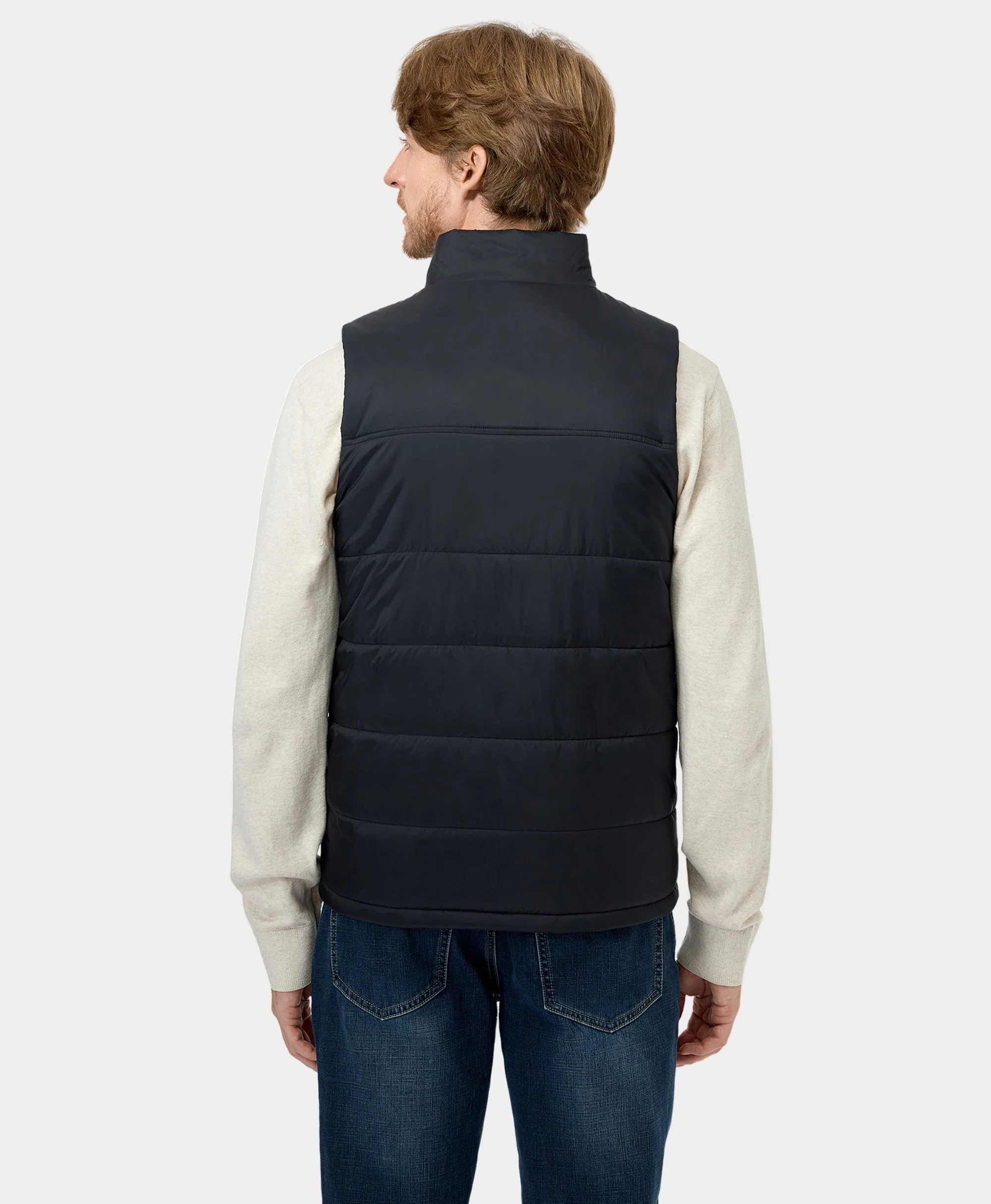PuffLyte™ Men's Heated Lightweight Vest - Black (Apparel Only) - Image 9