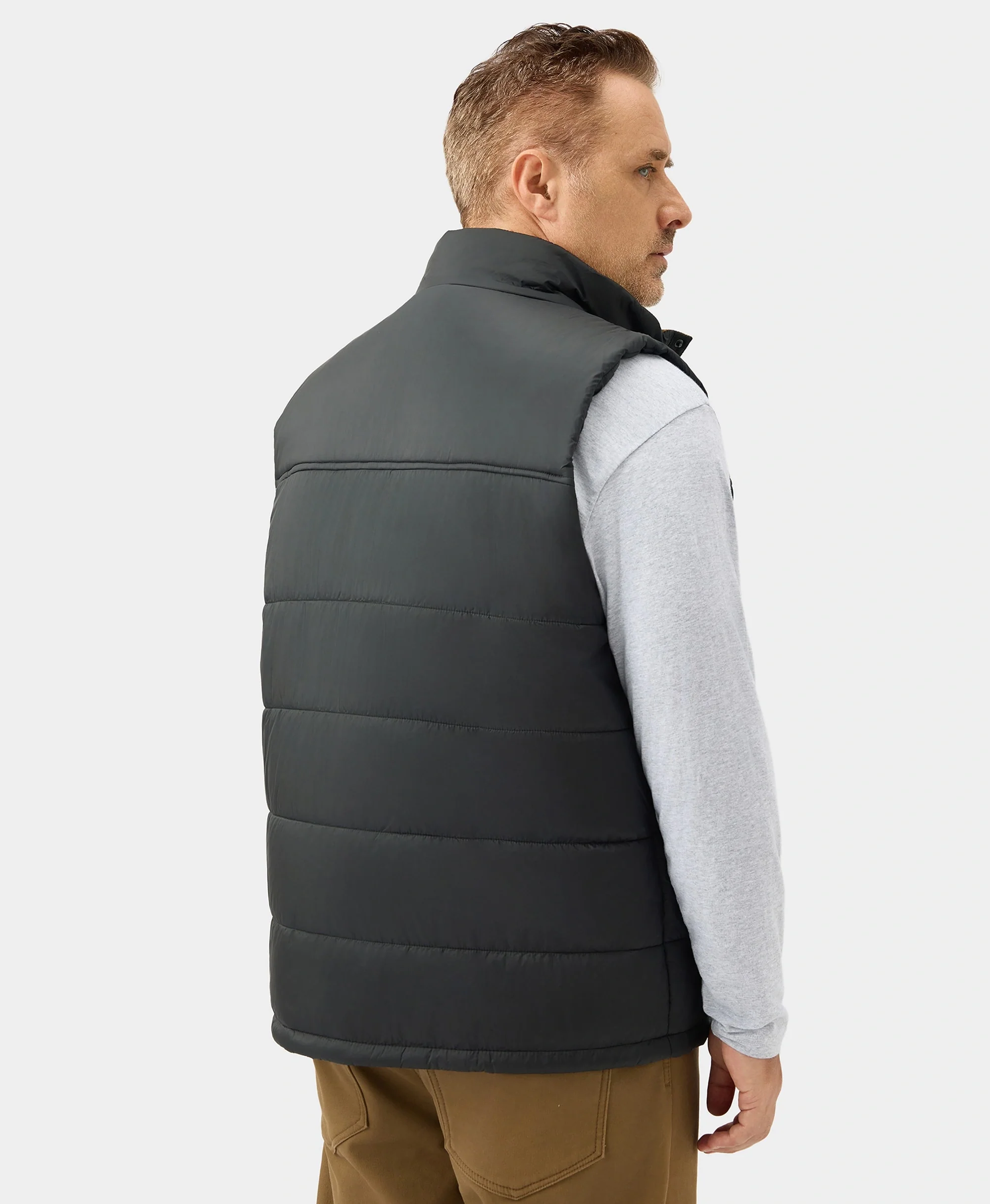 (Open-Box) PuffLyte™ Men's Heated Lightweight Vest (Battery Set Not Included) - Image 7