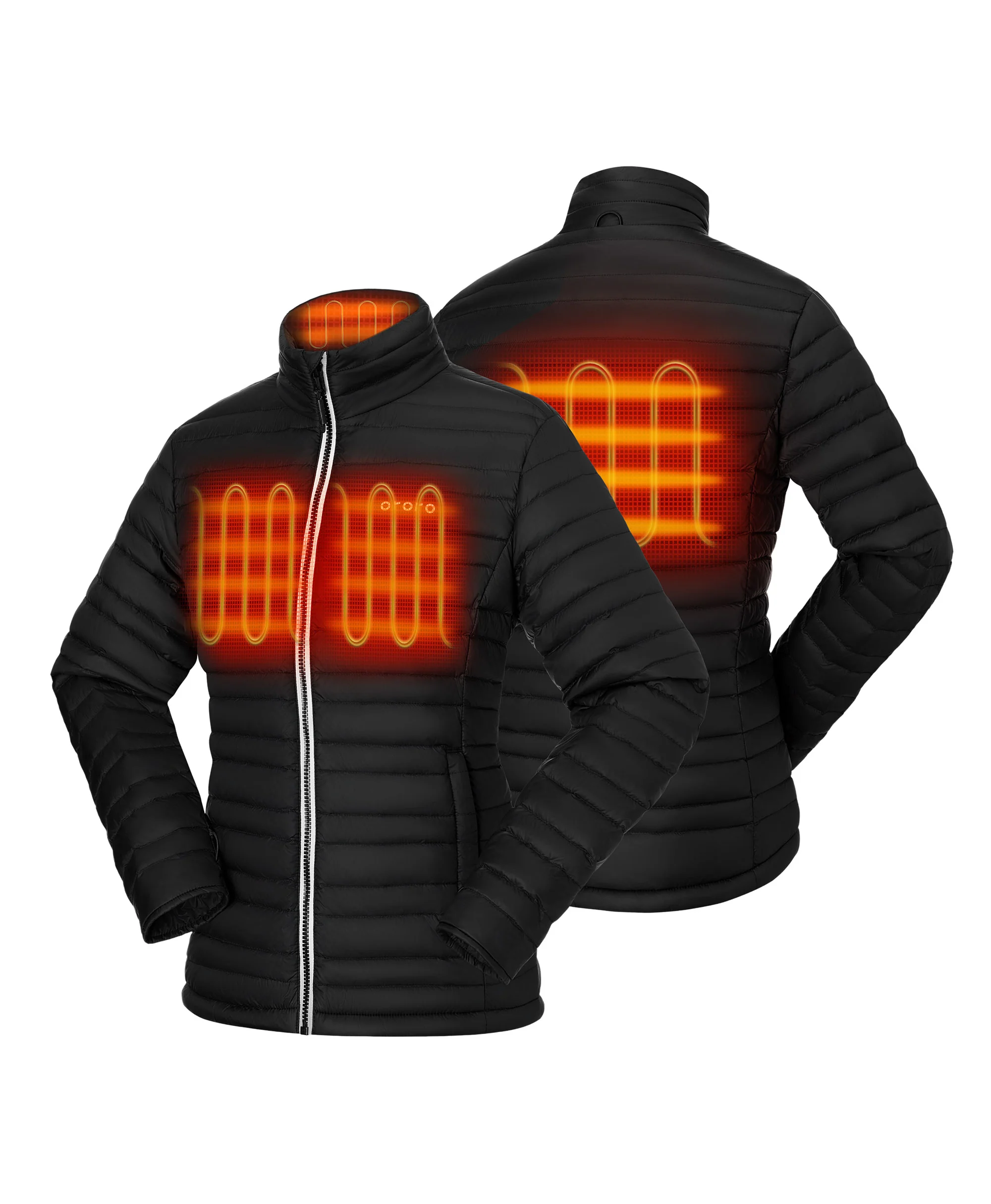 River Ridge Women's Heated Lightweight Down Jacket - Image 2