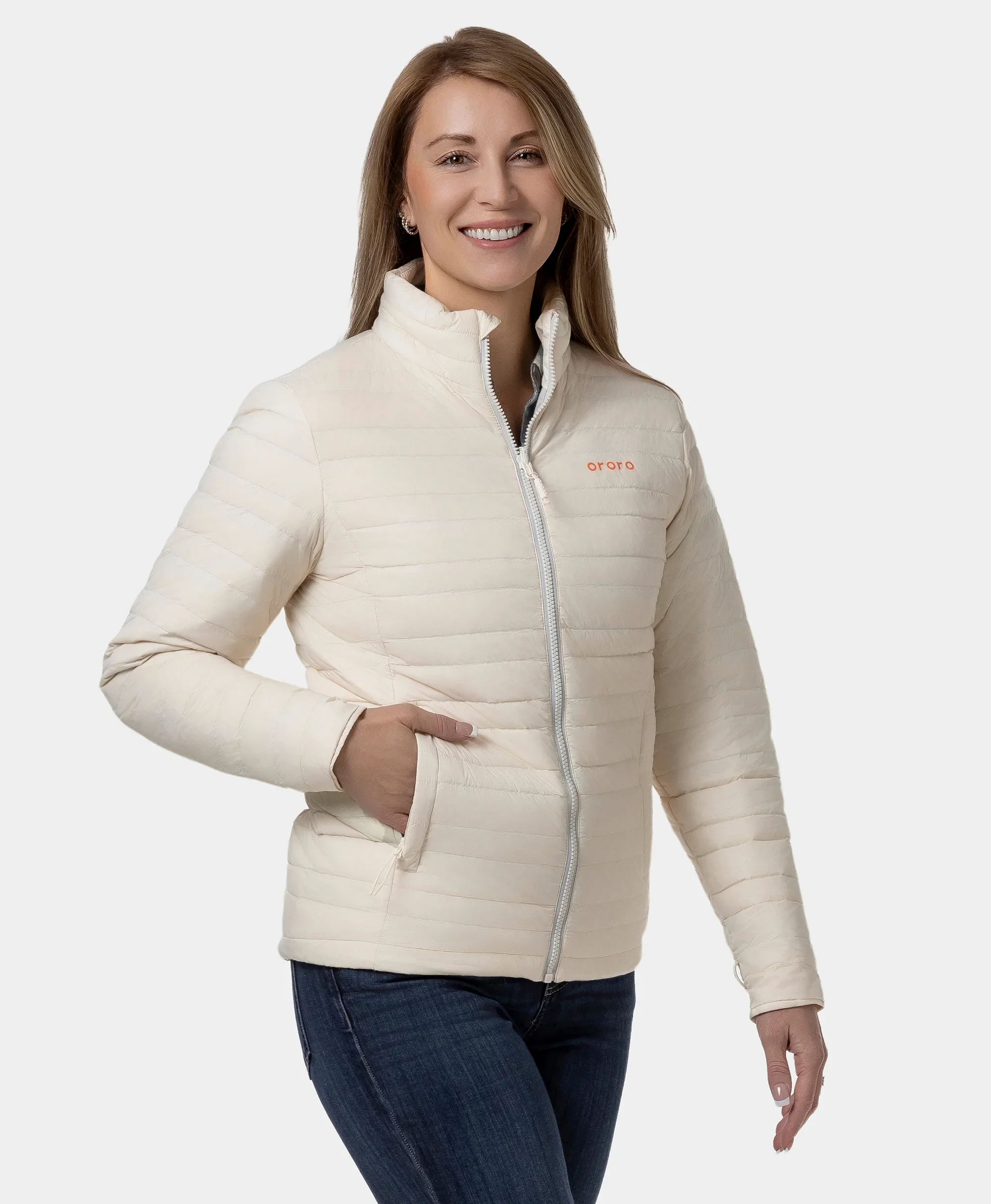 River Ridge Women's Heated Lightweight Down Jacket - Image 16