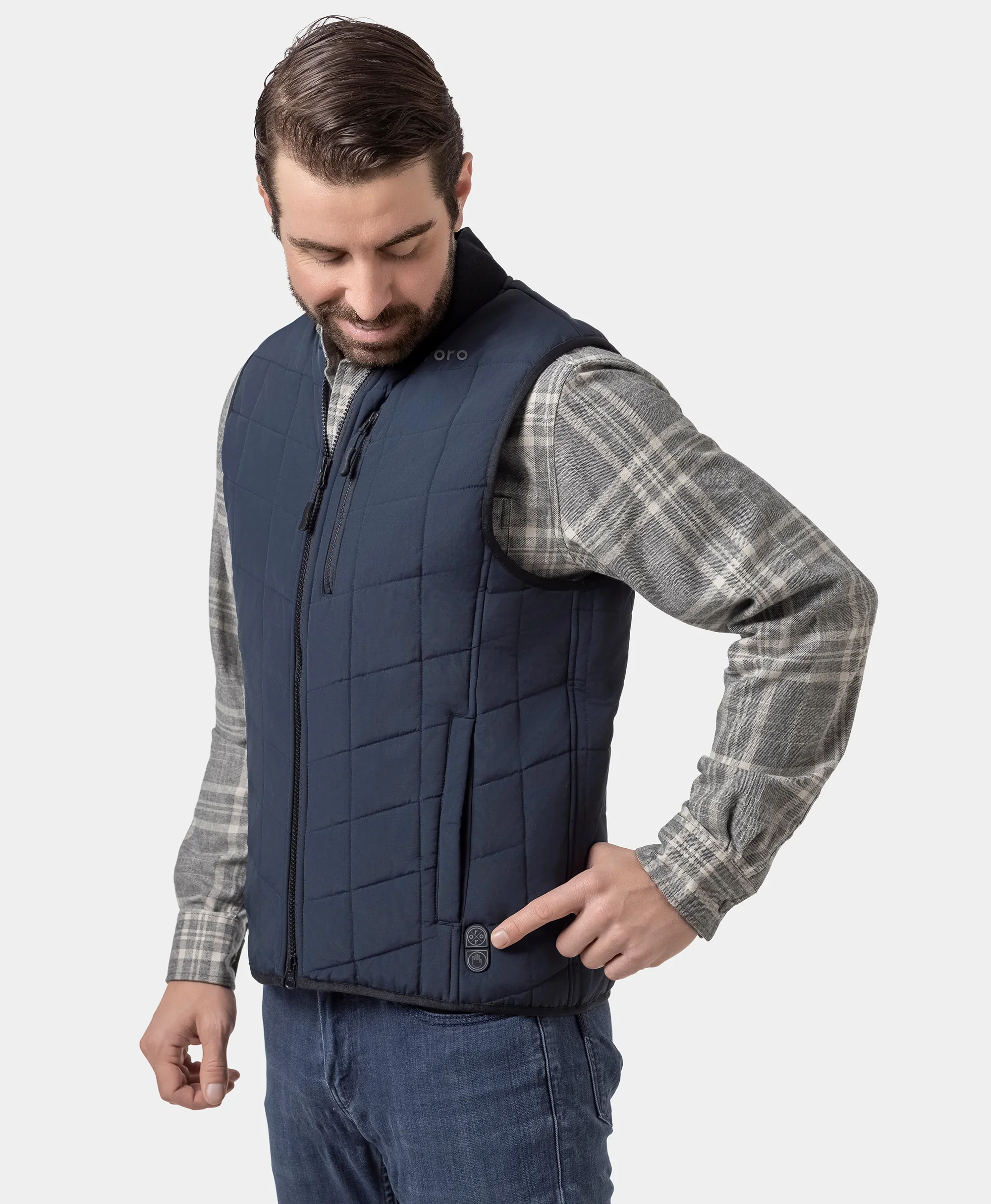 Scranton Men's 5-Zone Insulated Heated Bomber Vest - Image 4