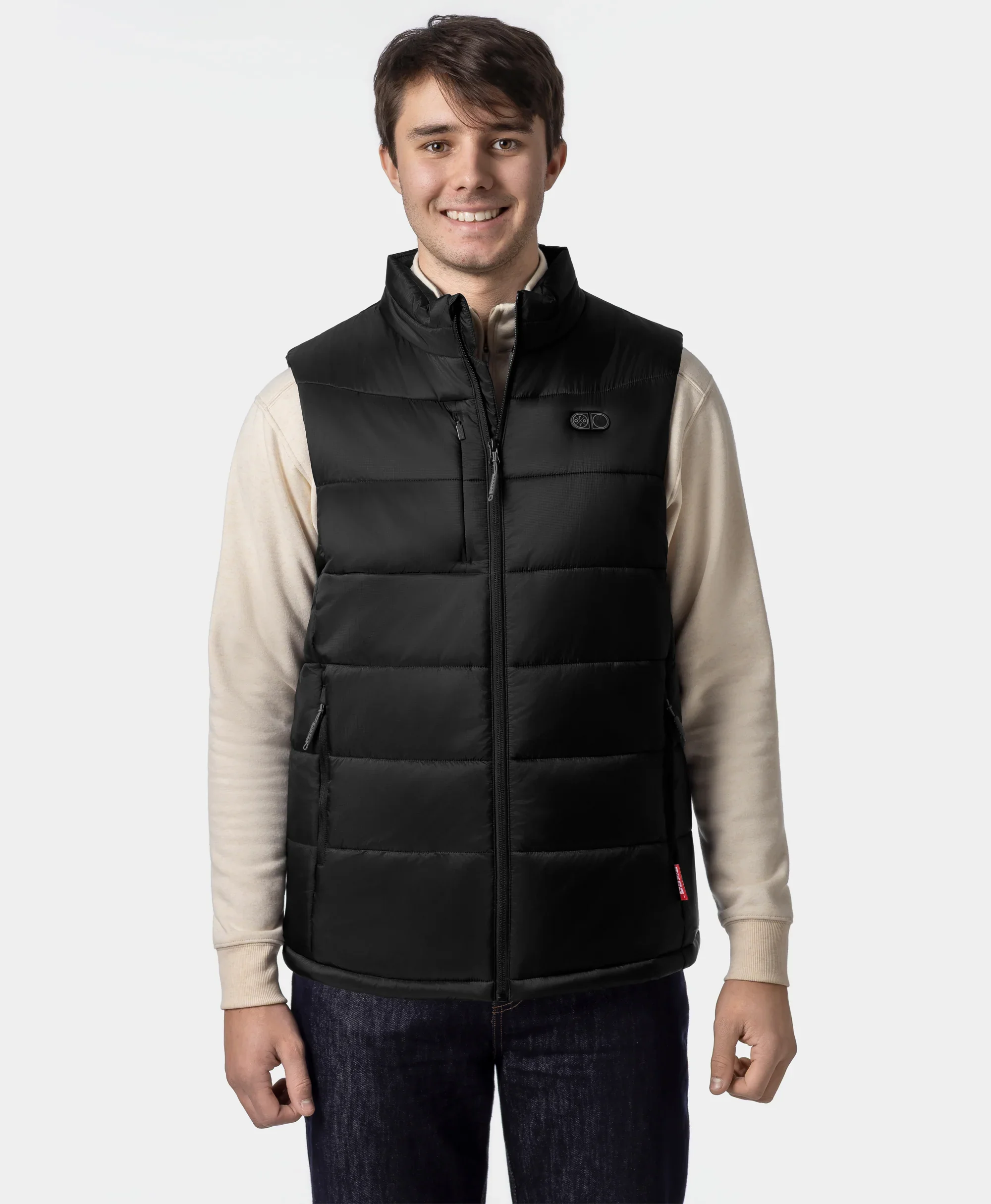 (Open-box) SureWarm® Men's 6-Zone Dual-Control Classic Pro Heated Vest (Battery Set Not Included) - Image 2