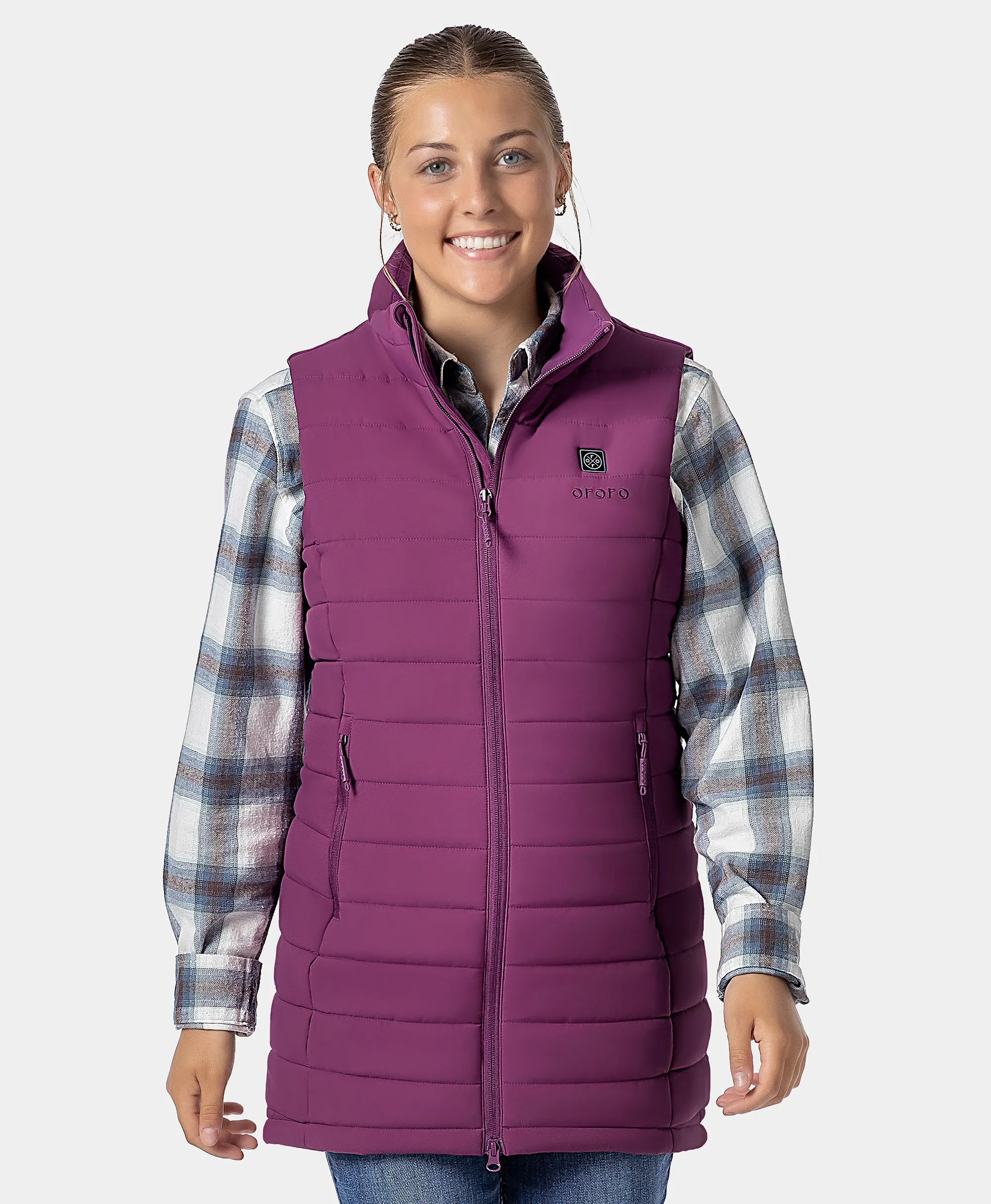 Tribeca Women's Heated Long Puffer Vest (Apparel Only) - Image 36