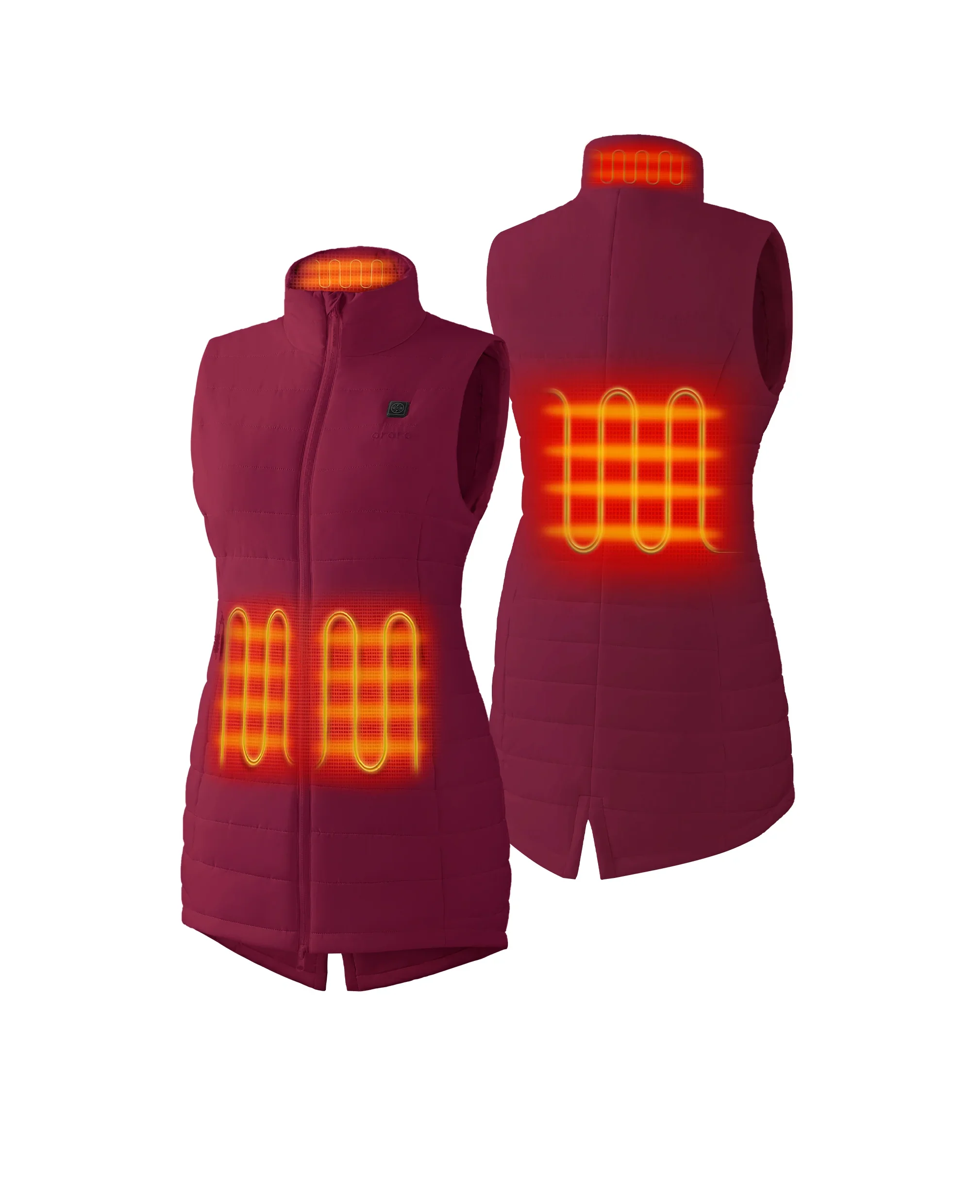 Tribeca Women's Heated Long Puffer Vest (Apparel Only) - Image 56