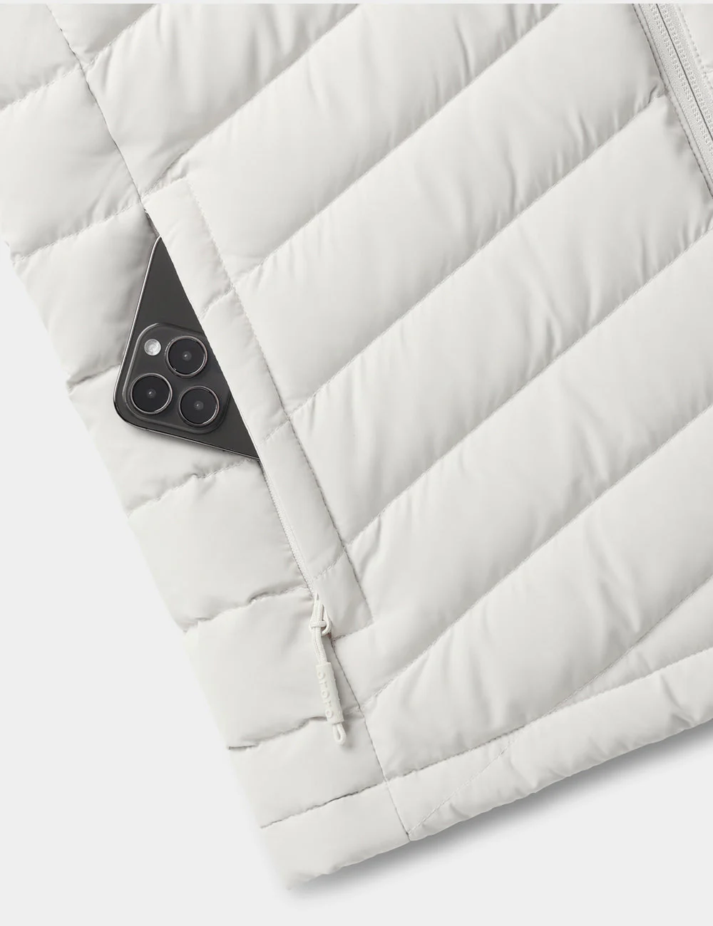 (Open-box) Women's Heated Lightweight Down Vest (Battery Set Not Included) - Image 35