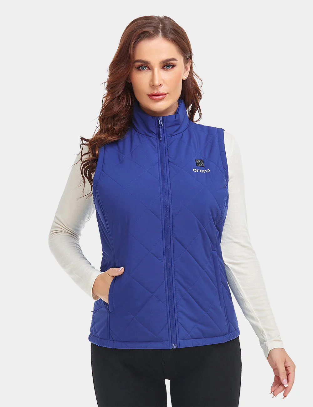 (Open-box) Women's Heated Quilted Vest (Battery Set Not Included) - Image 23