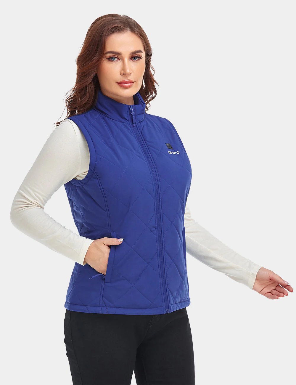 (Open-box) Women's Heated Quilted Vest (Battery Set Not Included) - Image 24