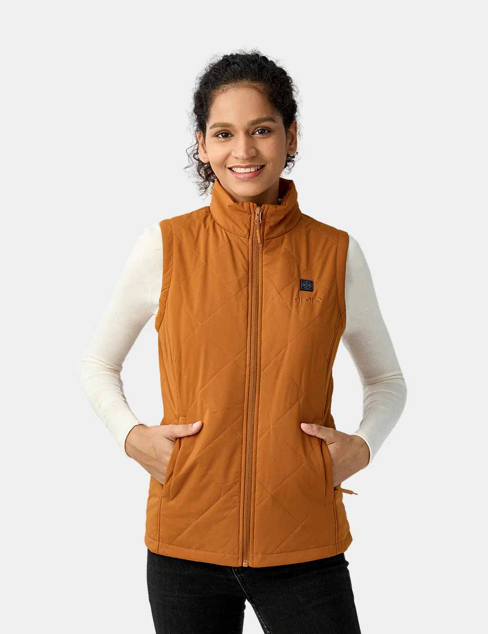 (Open-box) Women's Heated Quilted Vest (Battery Set Not Included) - Image 59