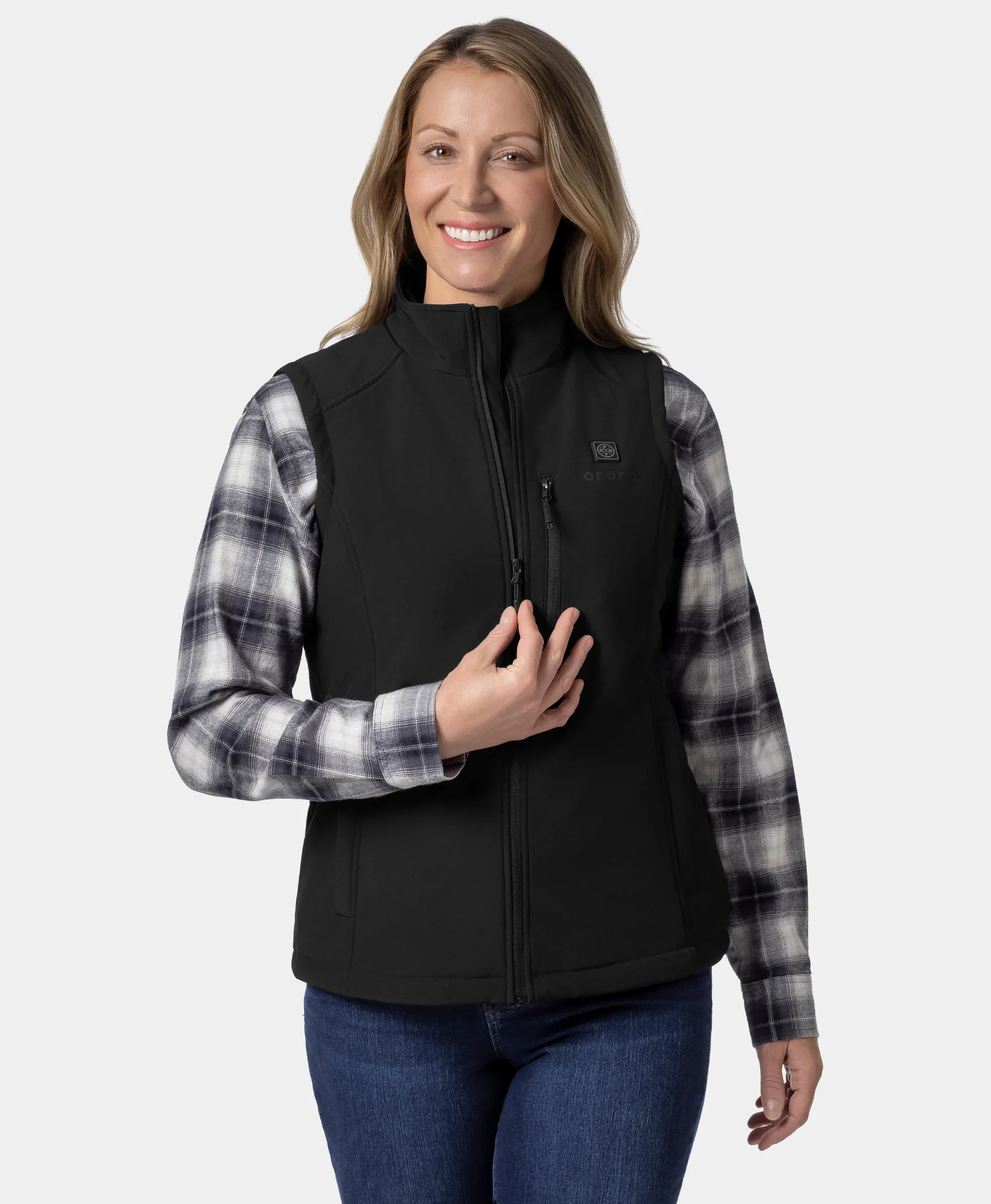 (Open-box) Women's Heated Softshell Vest - Lower Back Heating (Battery Set Not Included) - Image 5