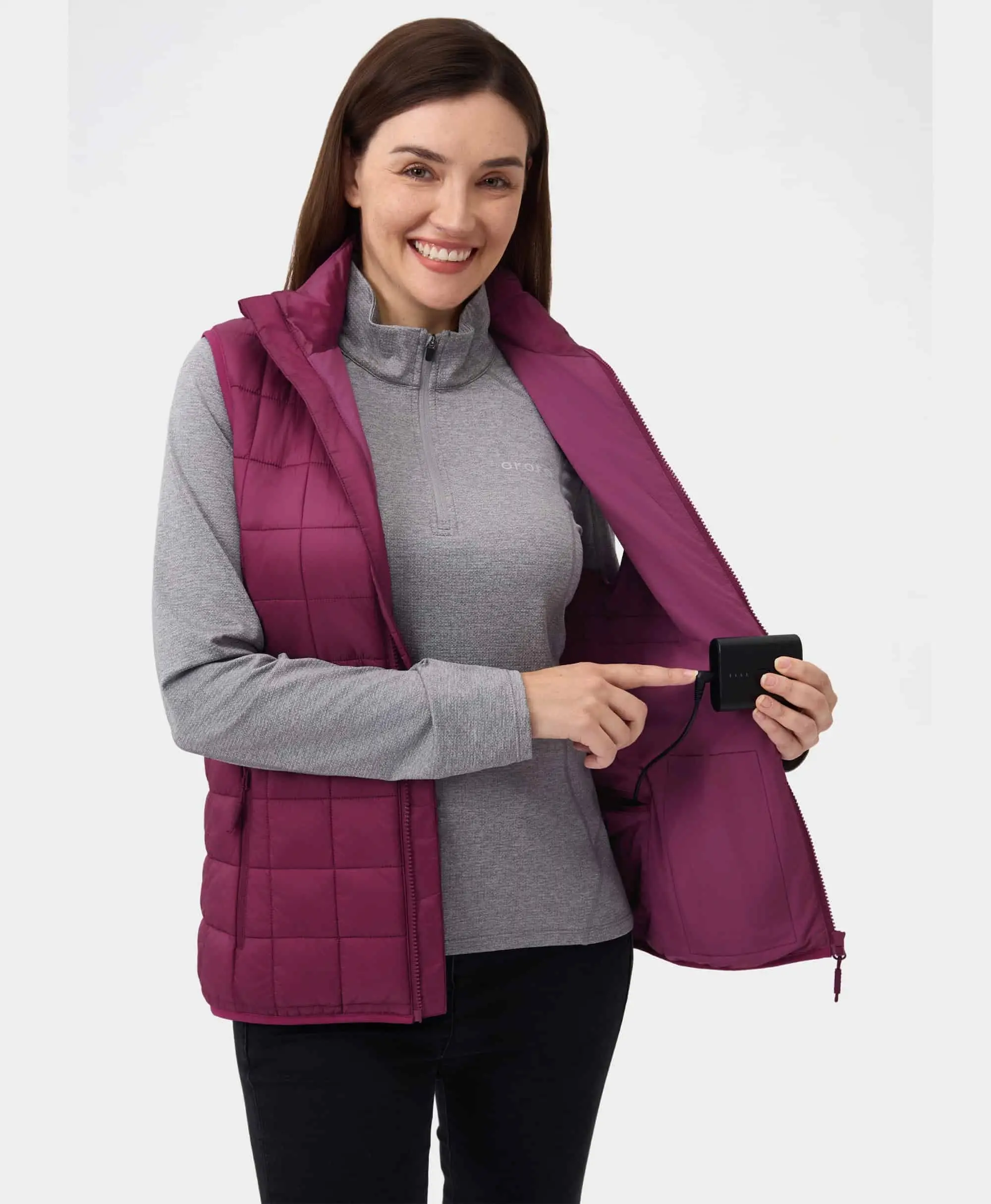 Prism Women's 4-Zone Heated Quilted Vest (Apparel Only) - Image 29