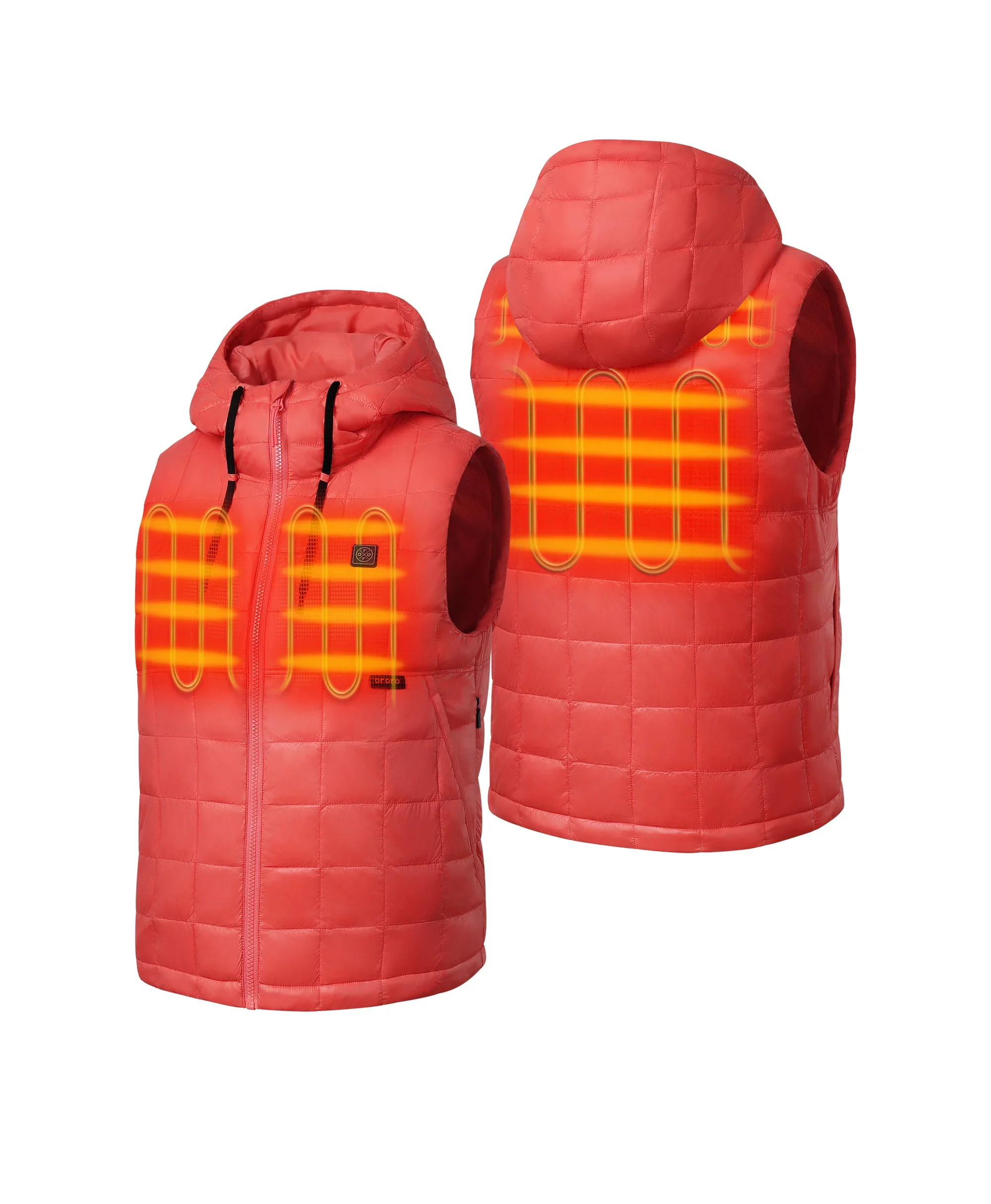 PuffLyte™ Women's Junior 4-Zone Hooded Heated Vest - Image 14