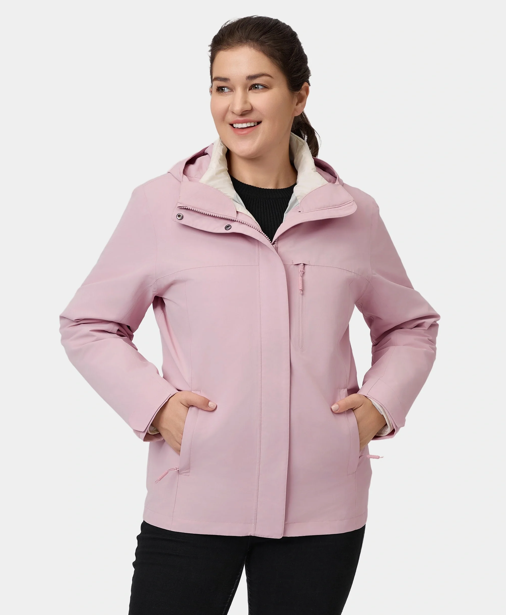 River Ridge Women's 3-in-1 Heated Jacket with Down Liner - Image 4