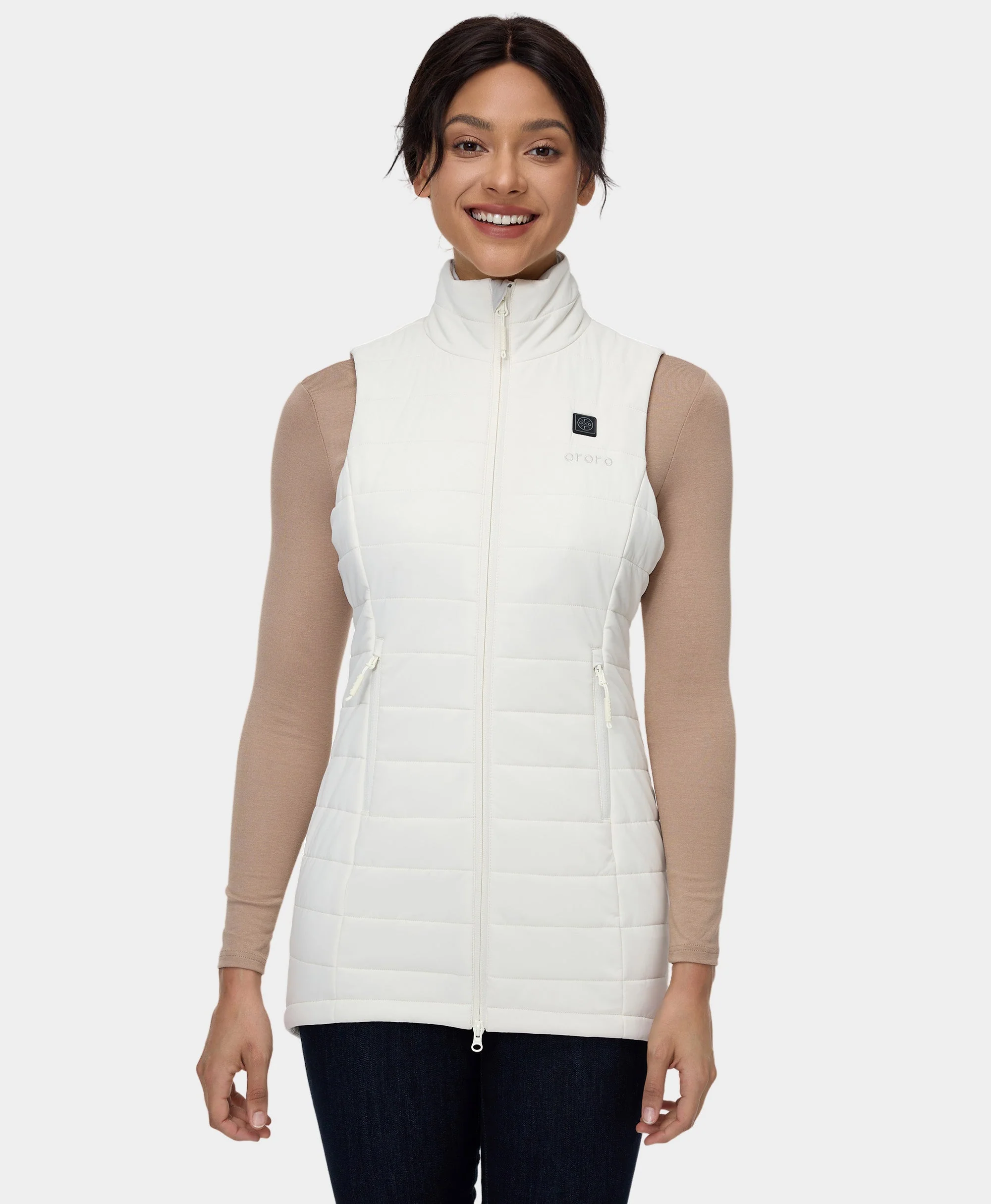 Tribeca Women's Heated Long Puffer Vest (Apparel Only) - Image 15