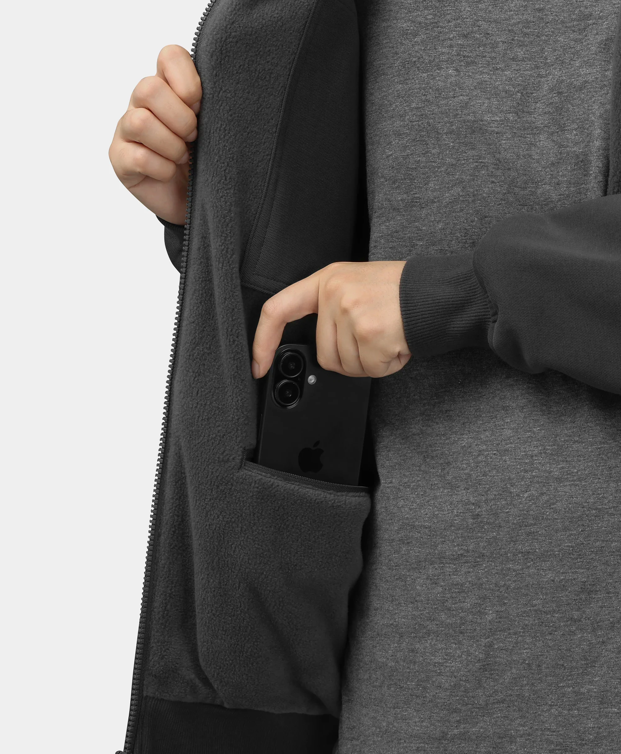 Element Unisex 4-Zone Fleece Heated Hoodie (Apparel Only) - Image 7