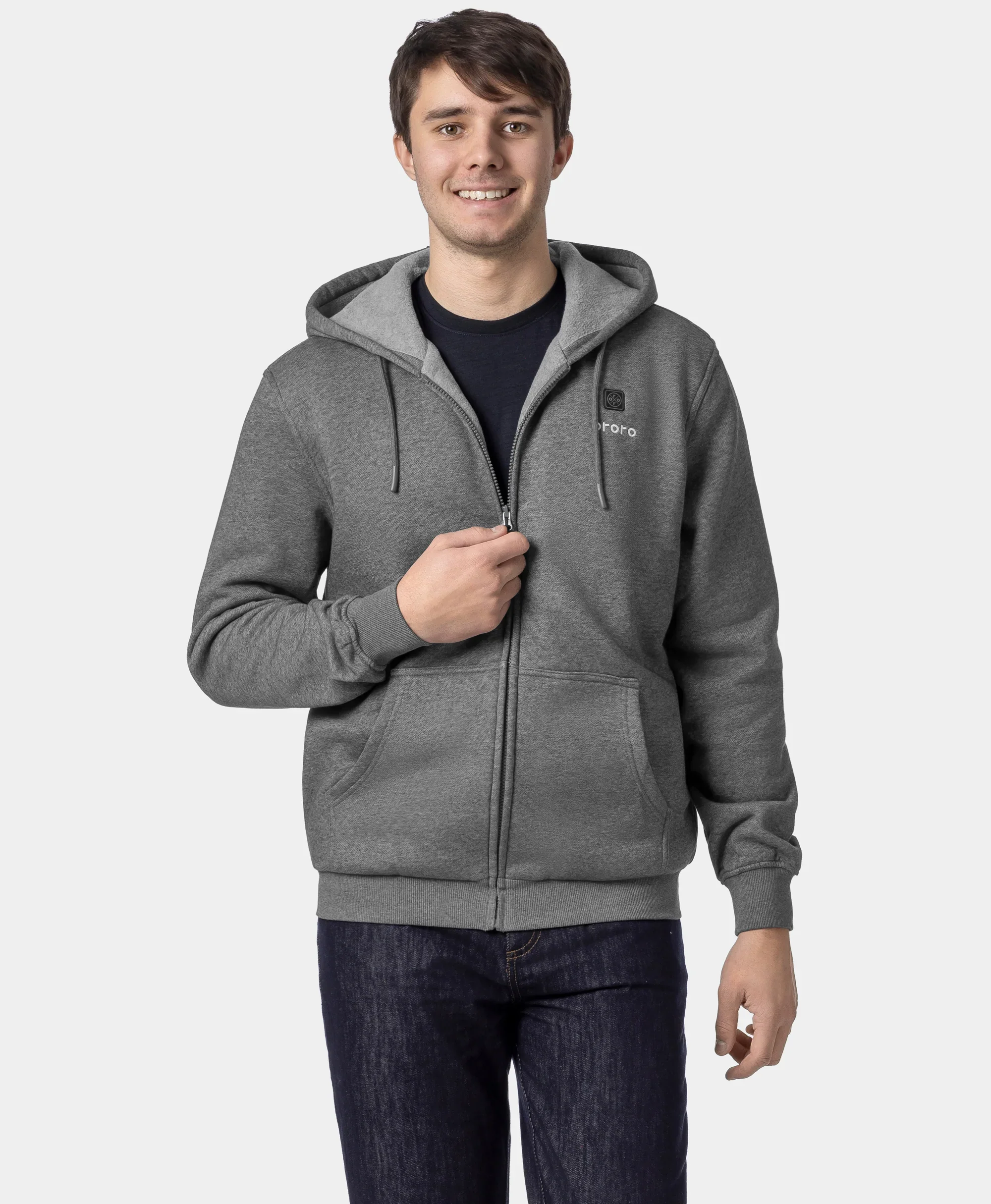 Element Unisex 4-Zone Fleece Heated Hoodie - Image 4
