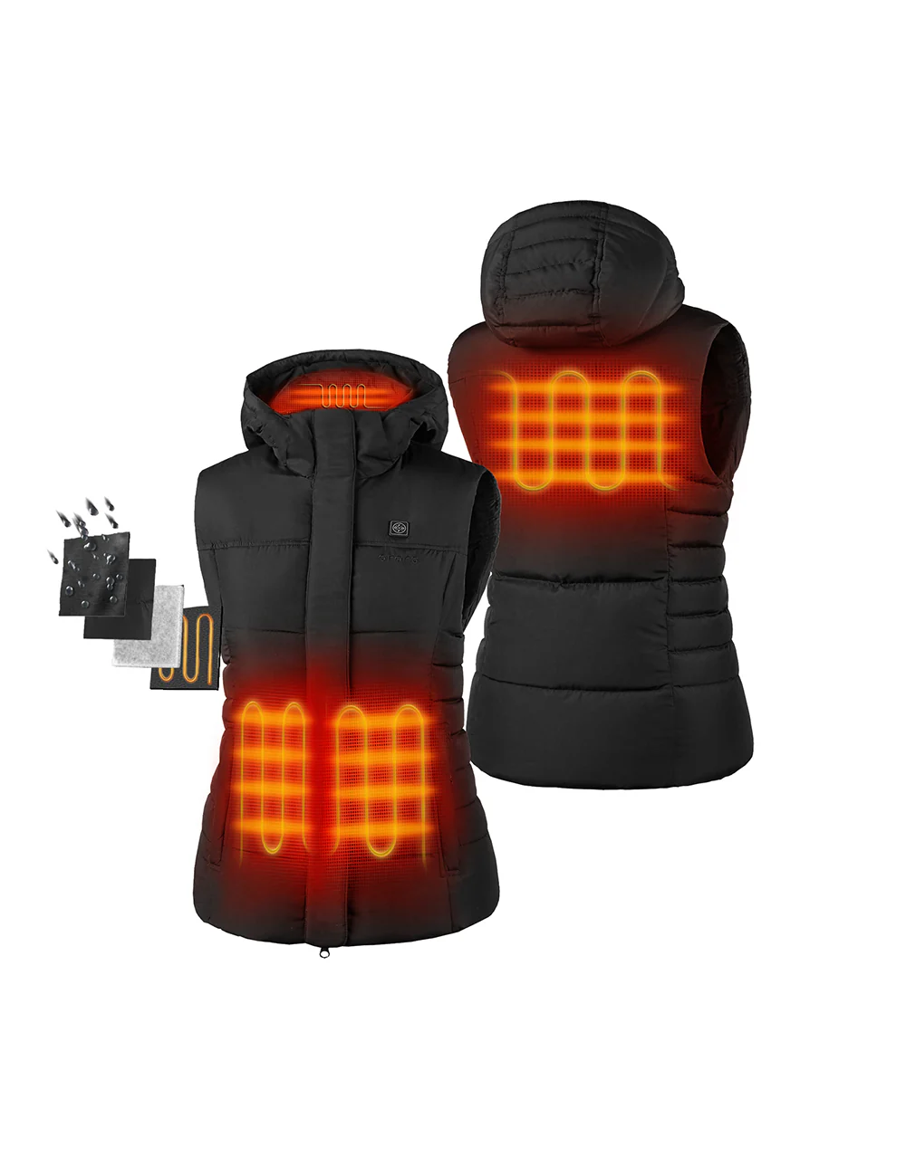 Women's Heated Down Vest (800-Fill) - Image 16