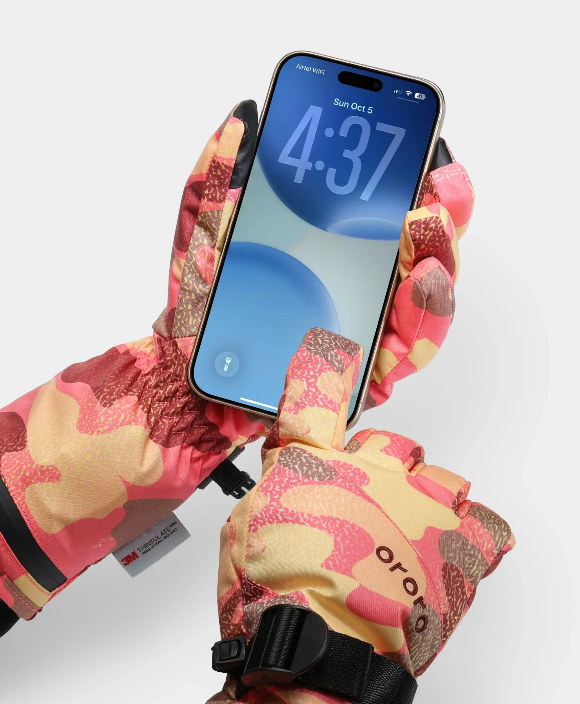 Kyoto Women's Colorprint Heated Lightweight Gloves (Final Sale) - Image 19