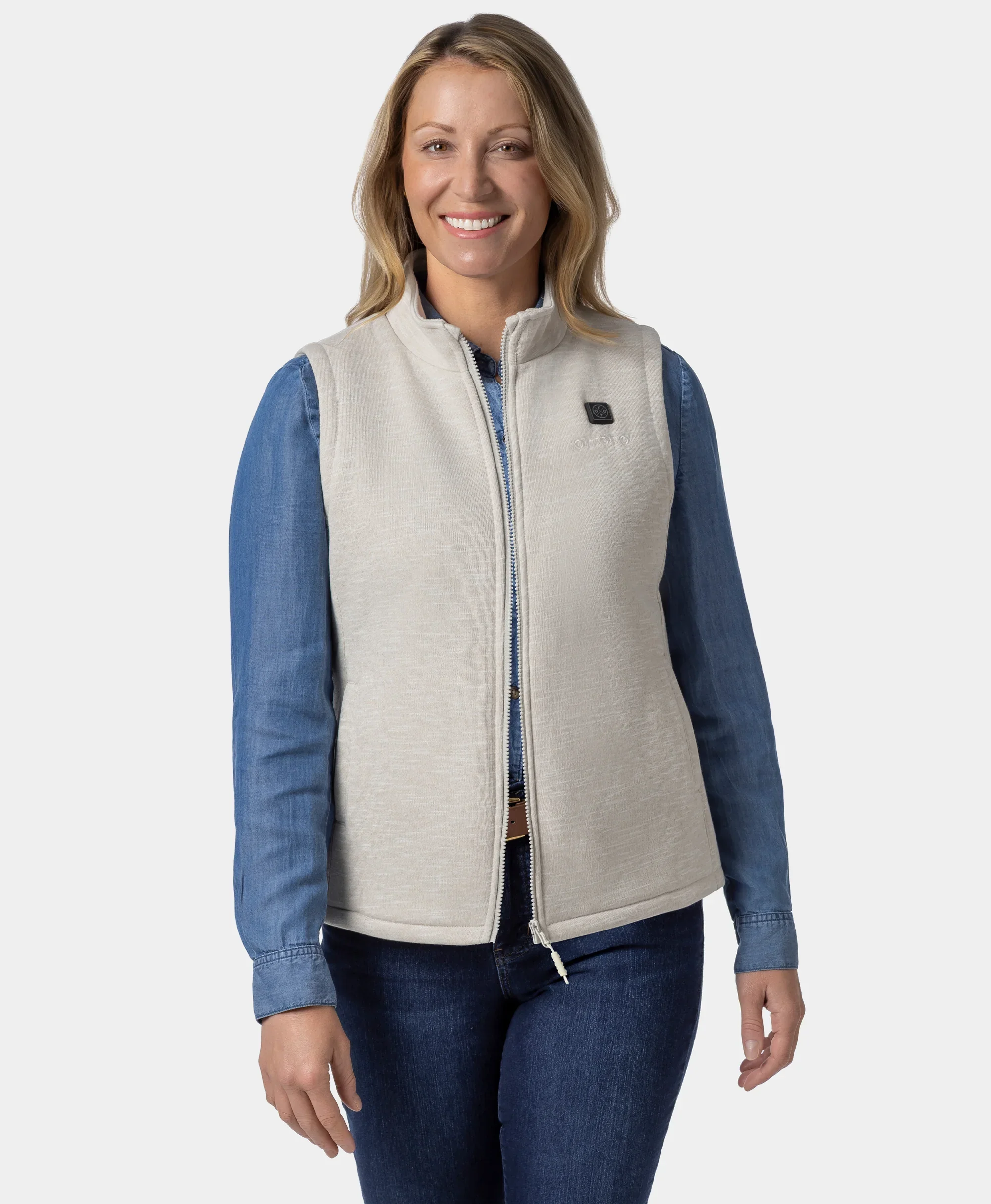 Women's Heated Fleece Vest - Image 50